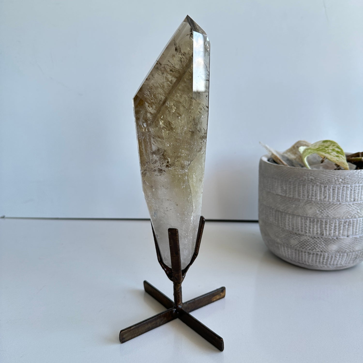 Brazilian Natural Citrine Freeform 22cm