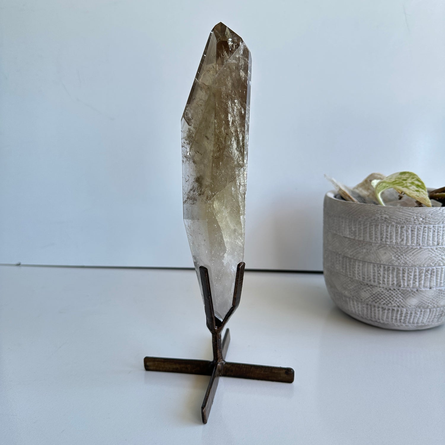 Brazilian Natural Citrine Freeform 22cm