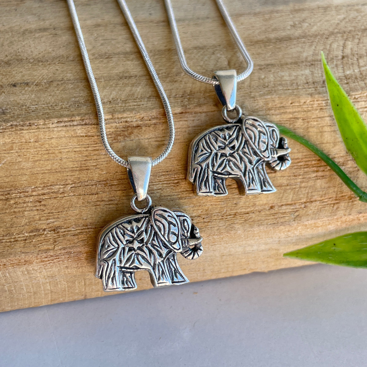 Silver Elephant Pendant