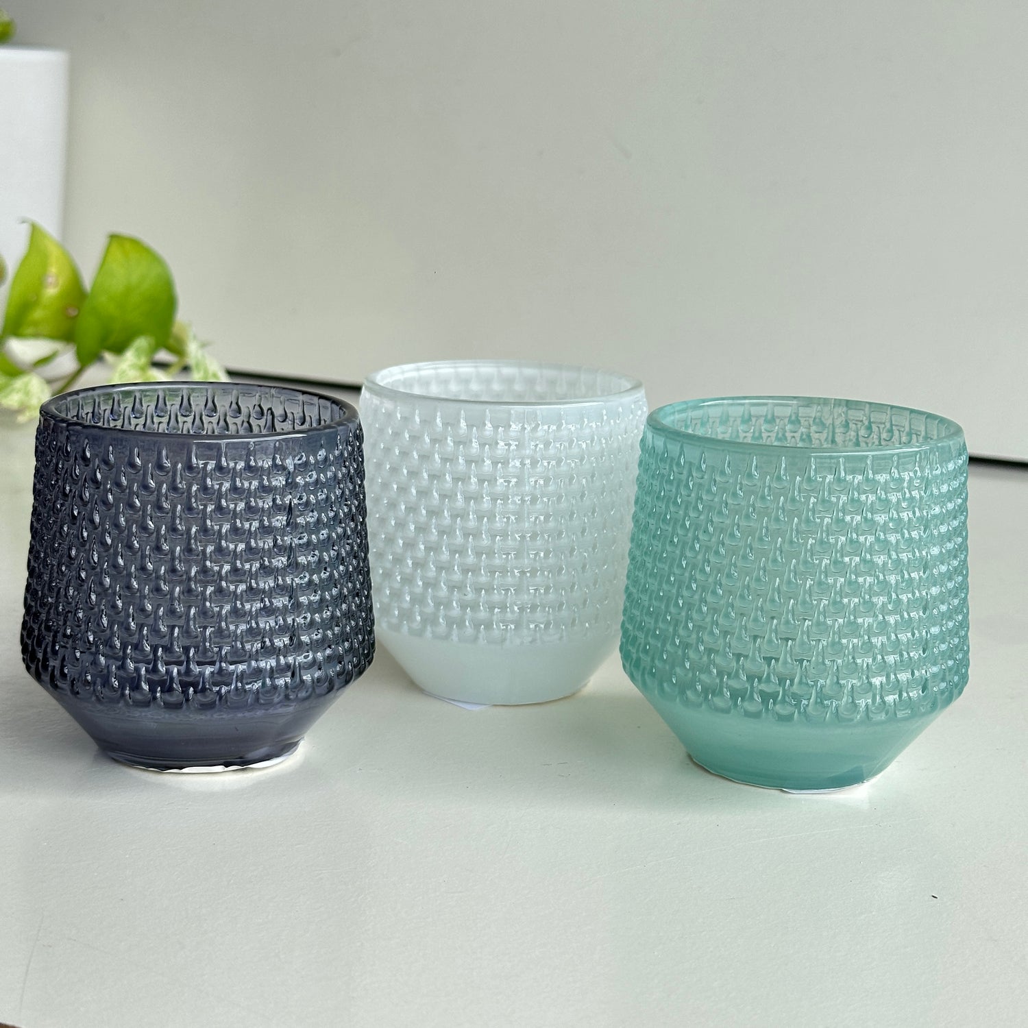 Glass Tealight Holder 7.5cm