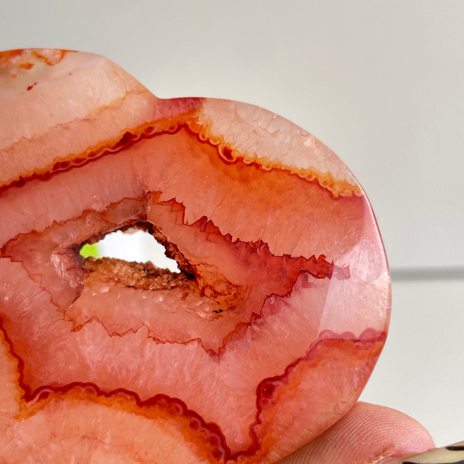 Carnelian Heart 8.3cm