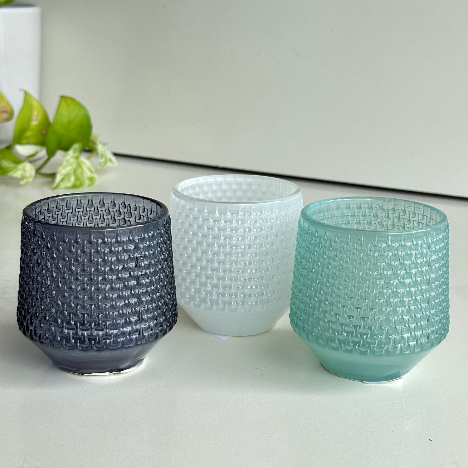 Glass Tealight Holder 7.5cm