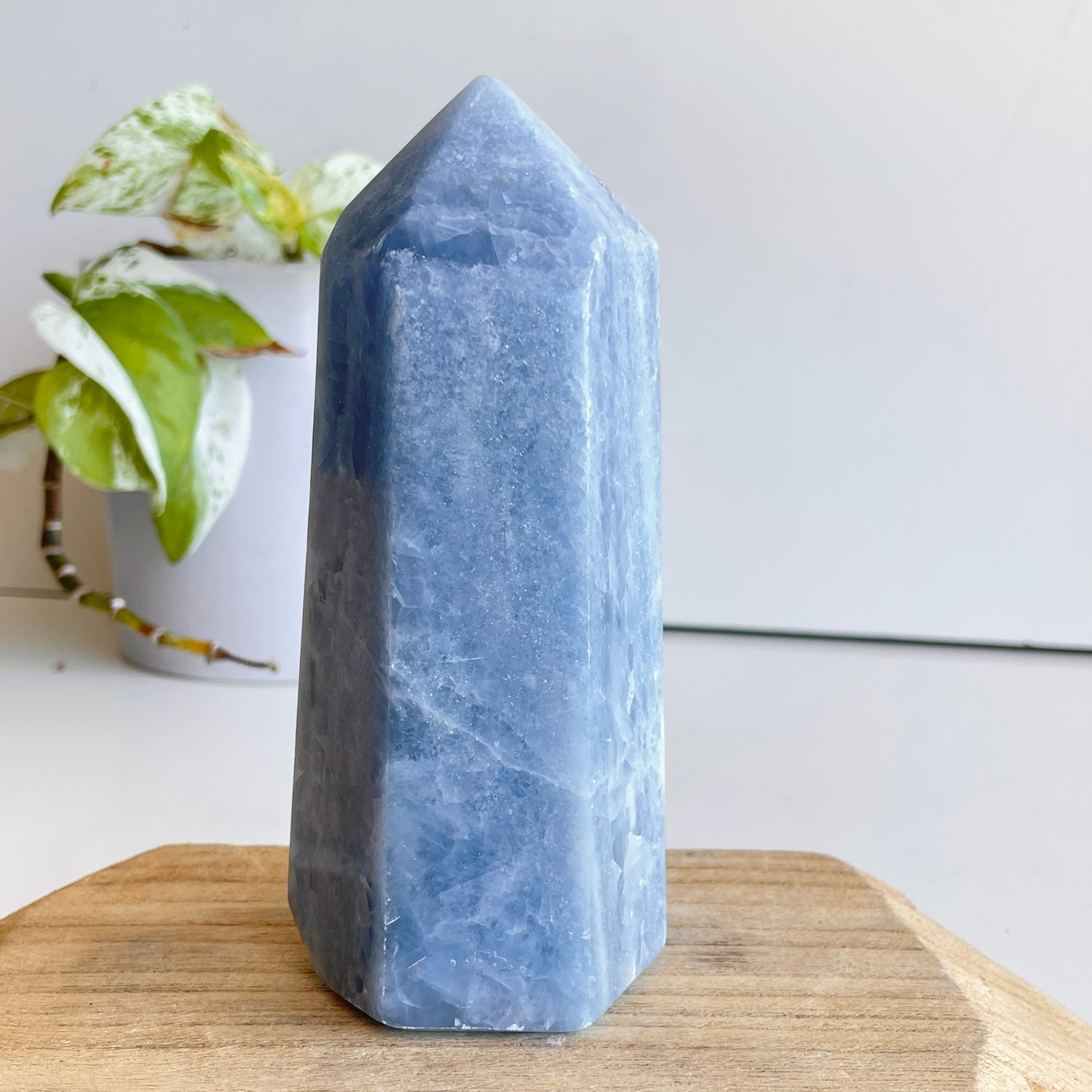 Blue Calcite Generator 13.9cm