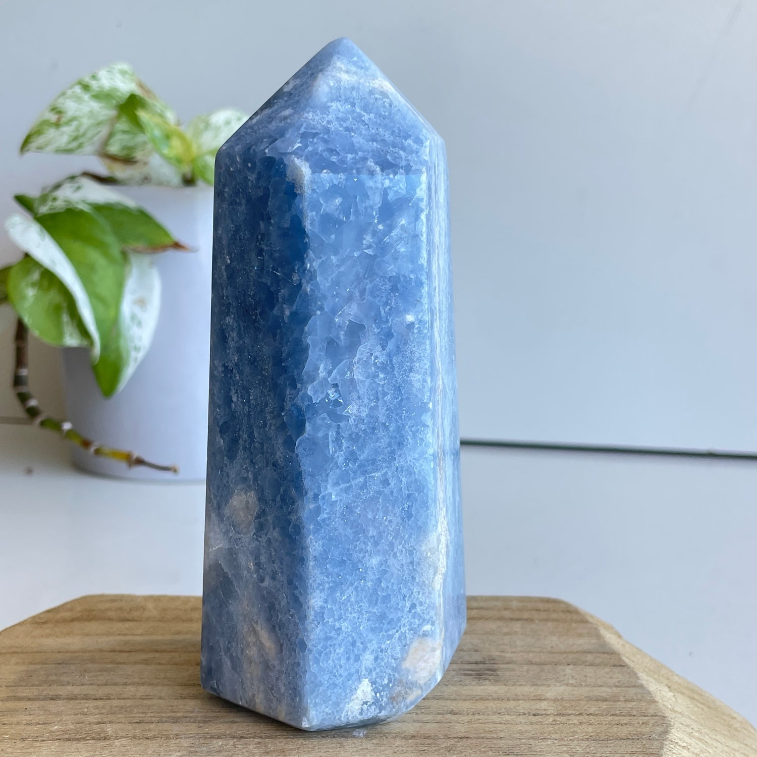 Blue Calcite Generator 13.9cm