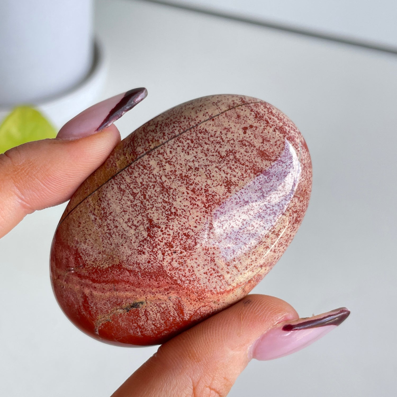 Red Jasper Palmstone Lge