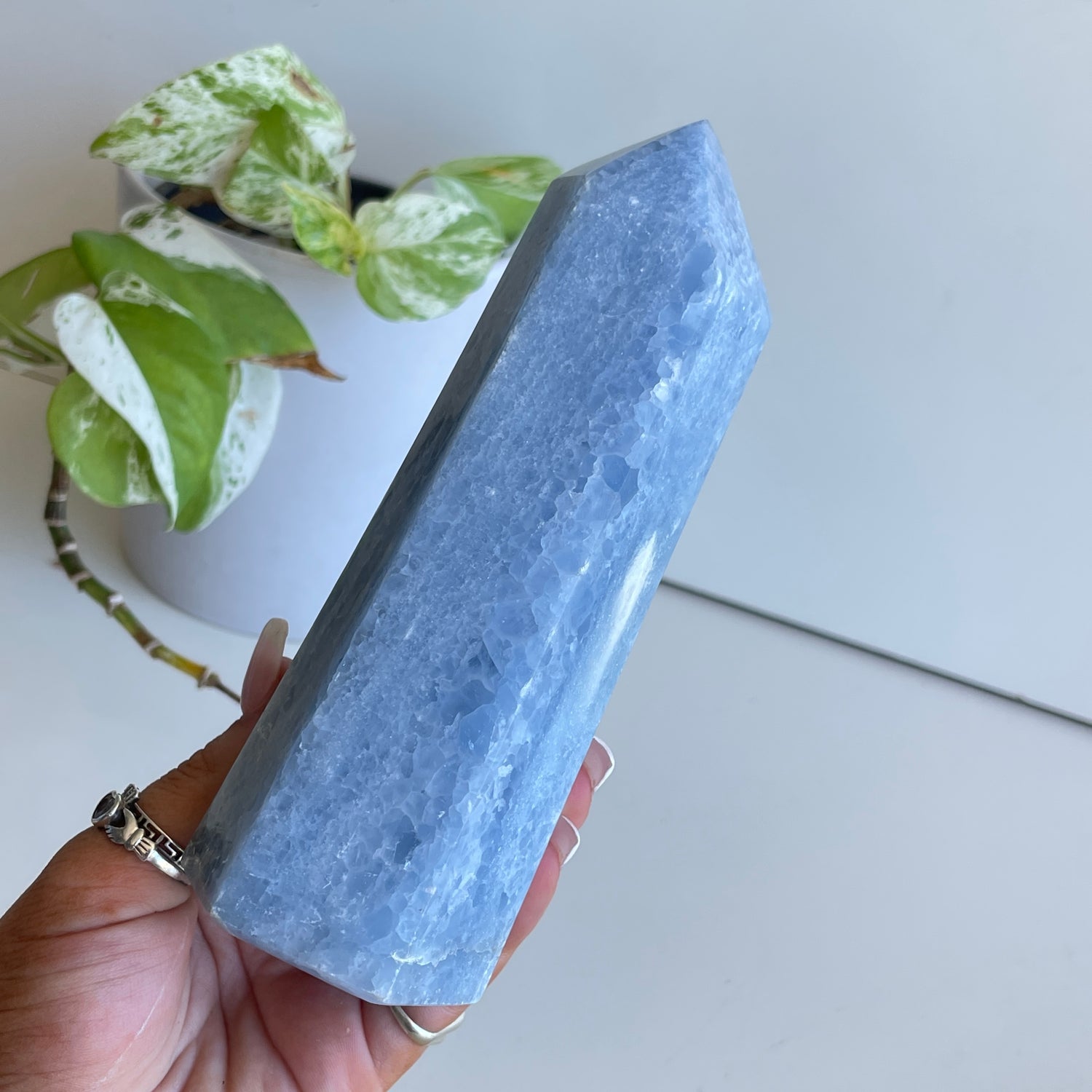Blue Calcite Generator 15.2cm