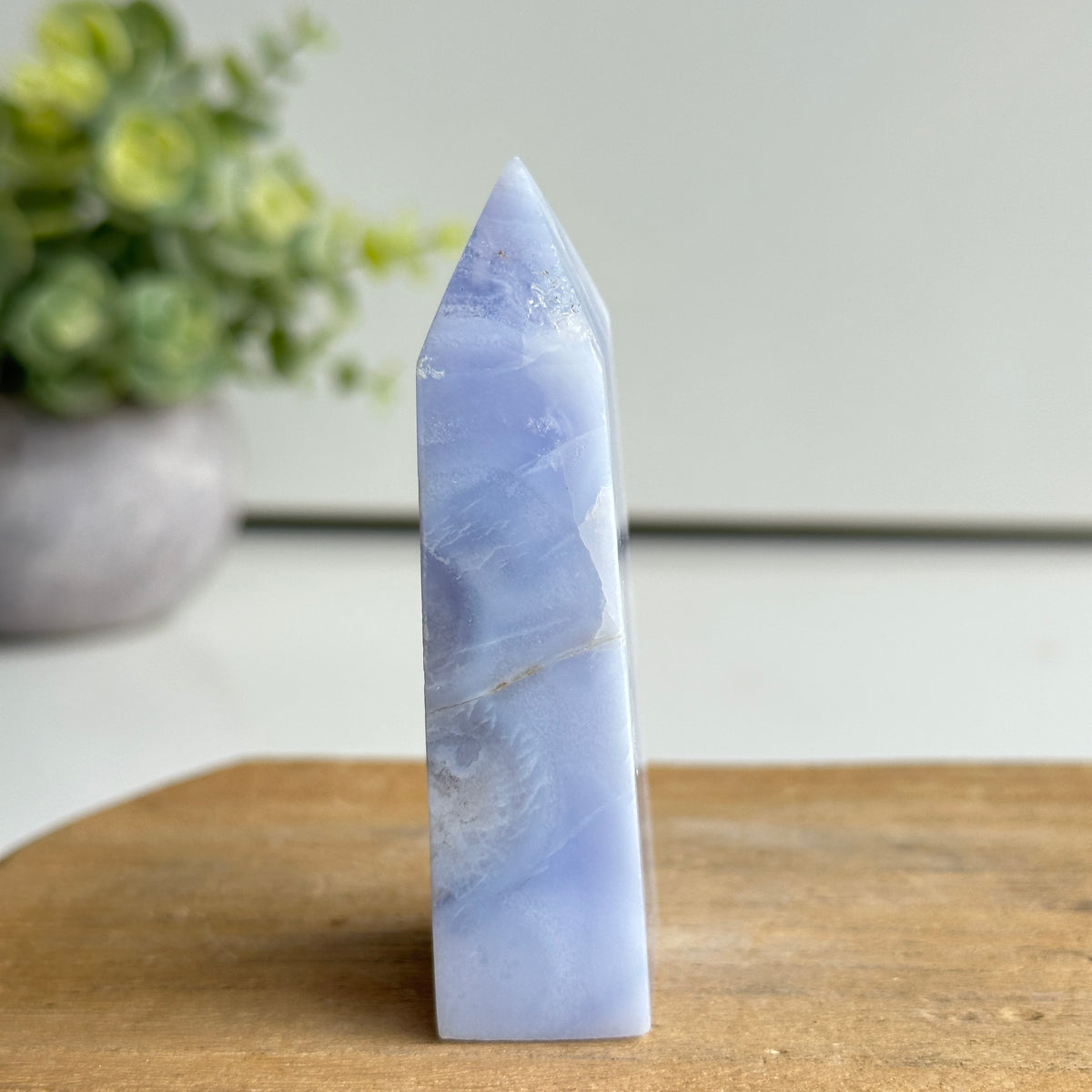 Blue Lace Agate Obelisk 7.8cm