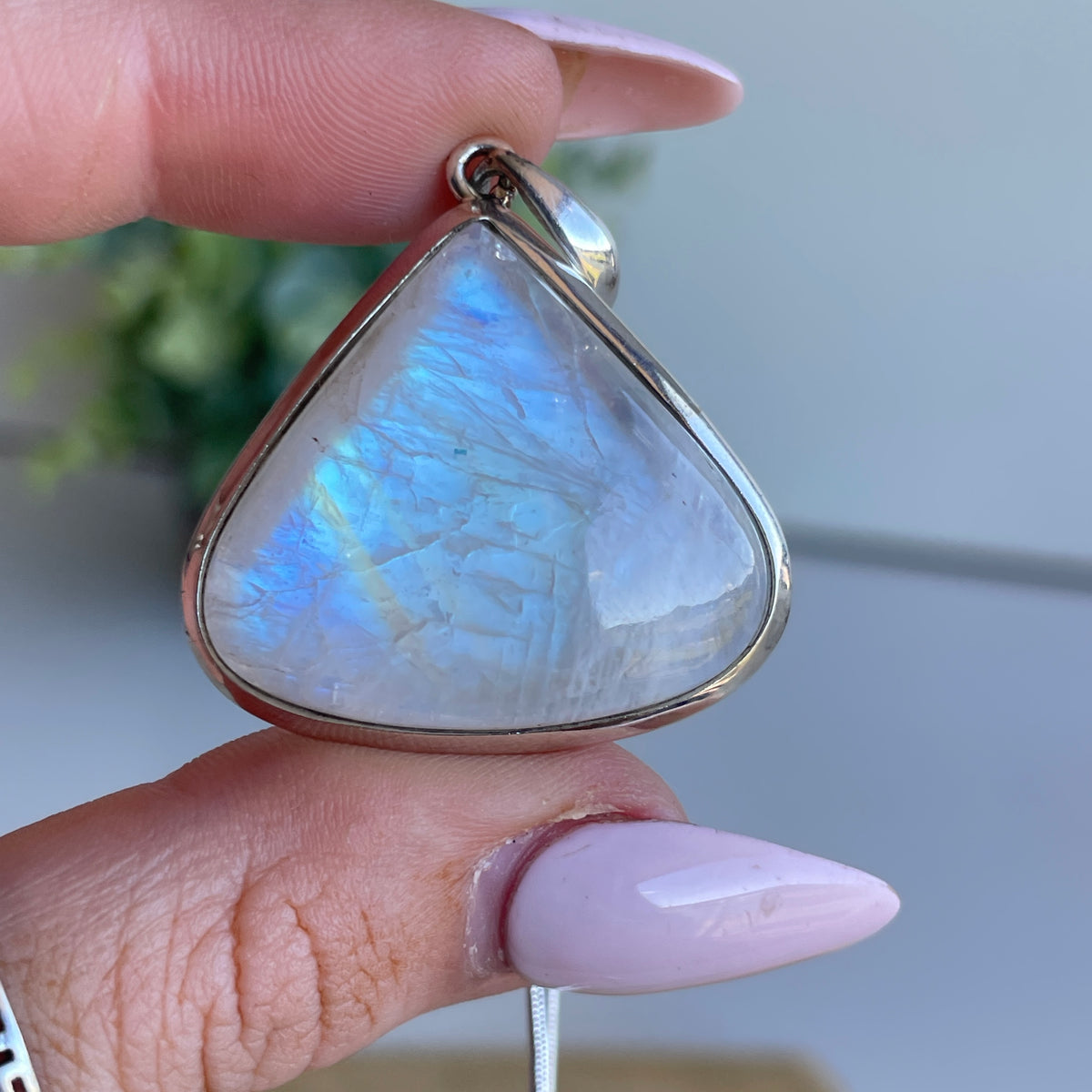 Moonstone Teardrop Pendant