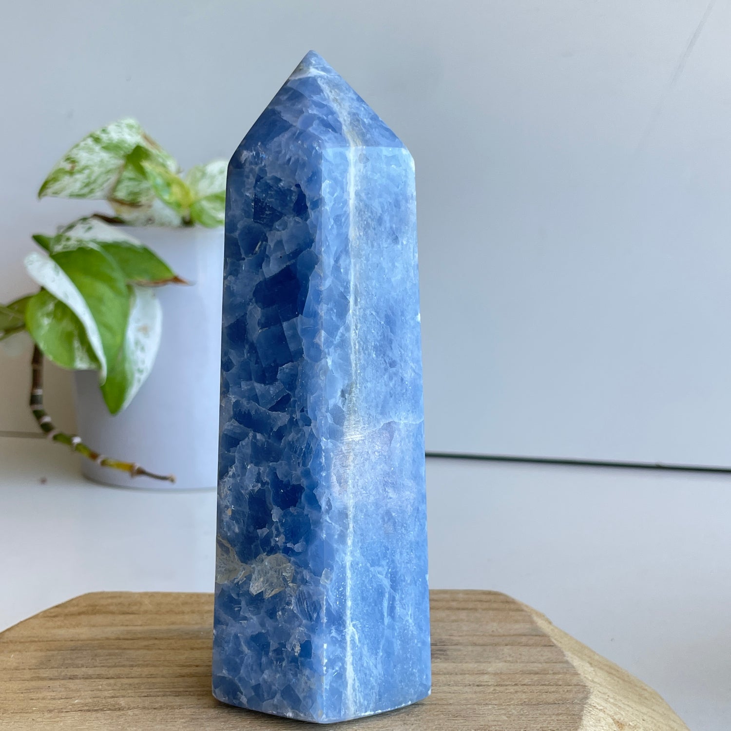 Blue Calcite Generator 15.5cm
