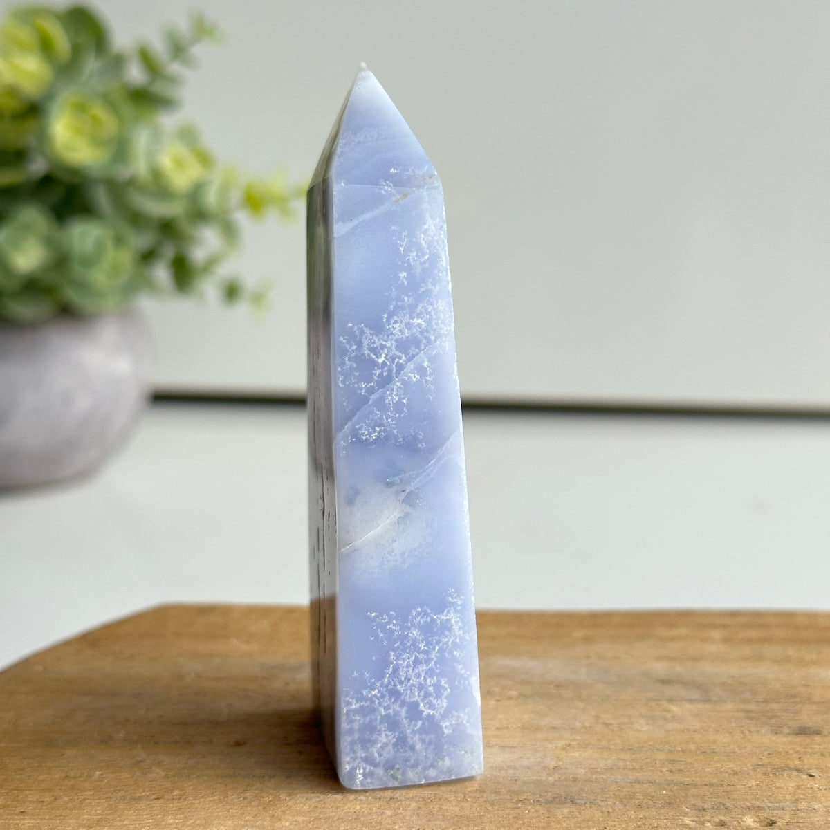 Blue Lace Agate Obelisk 9.2cm