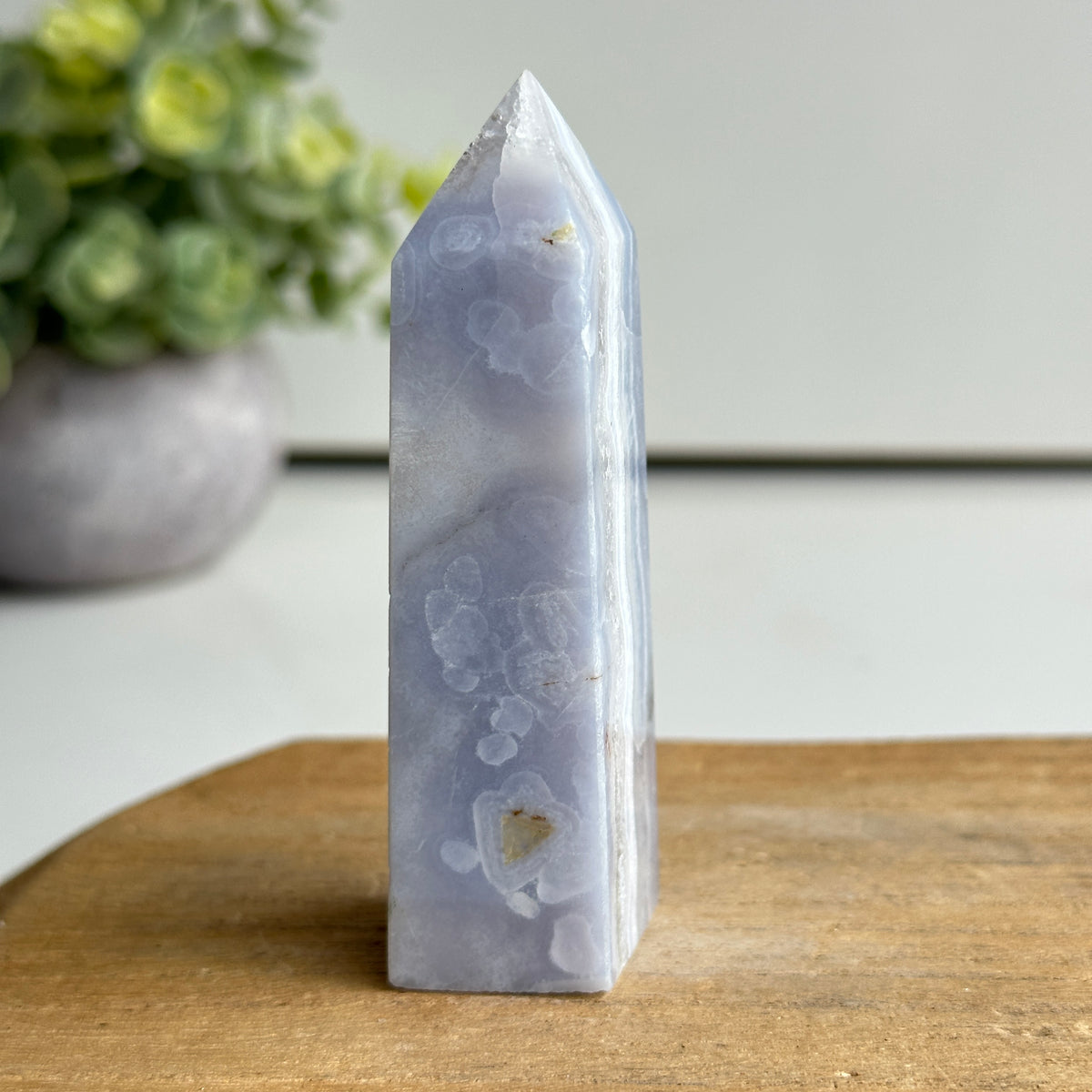 Blue Lace Agate Obelisk 8.5cm