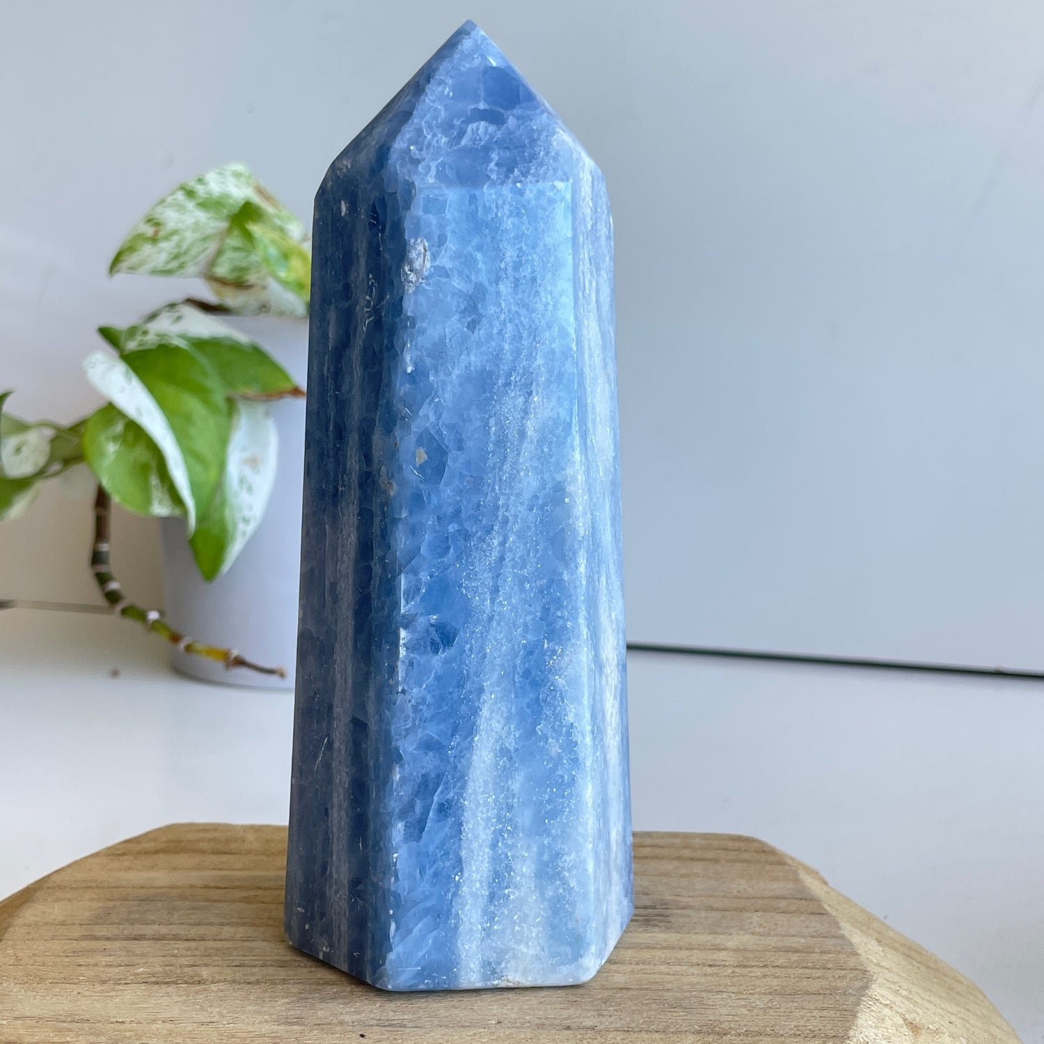 Blue Calcite Generator 16.4cm
