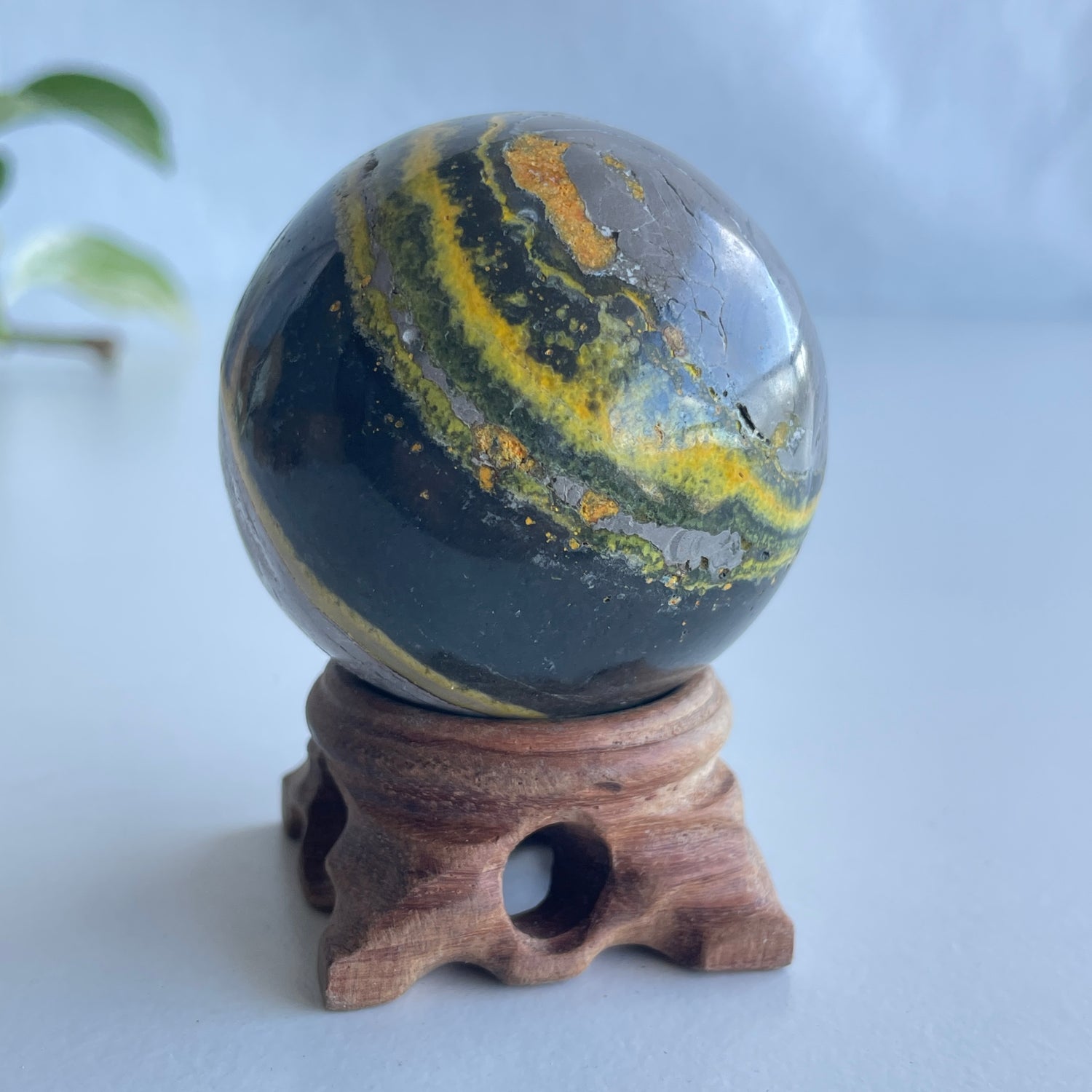 Bumblebee Jasper Sphere 5.5cm 01