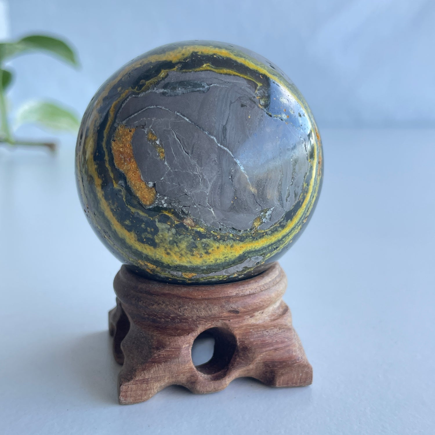 Bumblebee Jasper Sphere 5.5cm 01