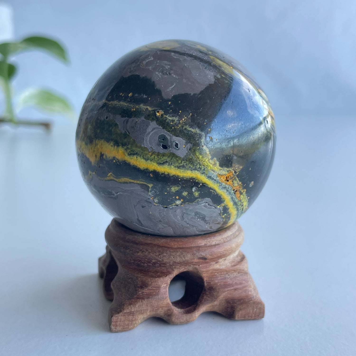 Bumblebee Jasper Sphere 5.5cm 01