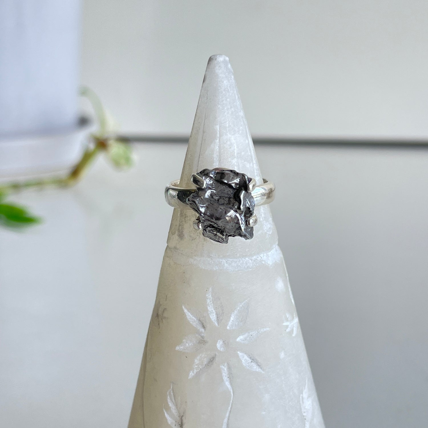 Sikhote-Alin Meteorite Ring Sz7
