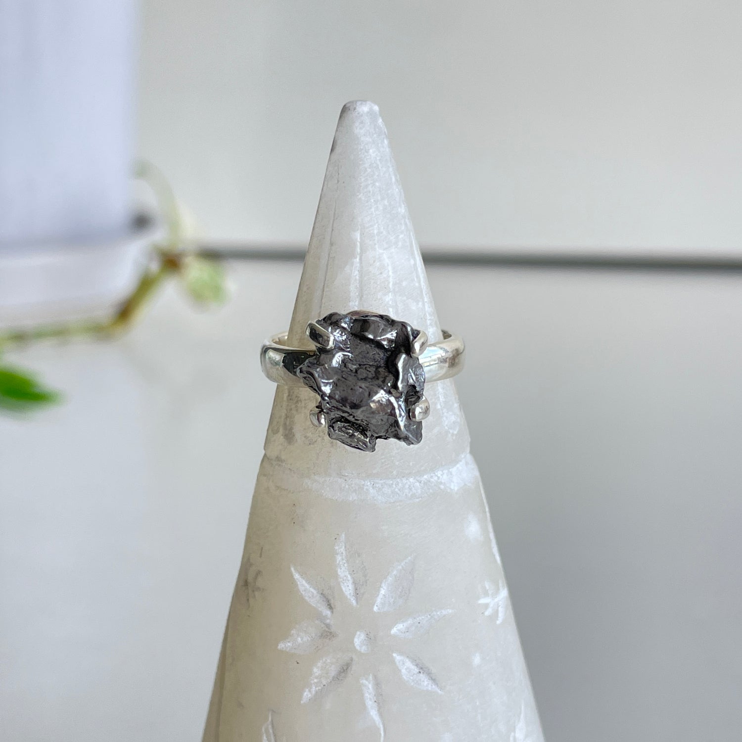 Sikhote-Alin Meteorite Ring Sz7