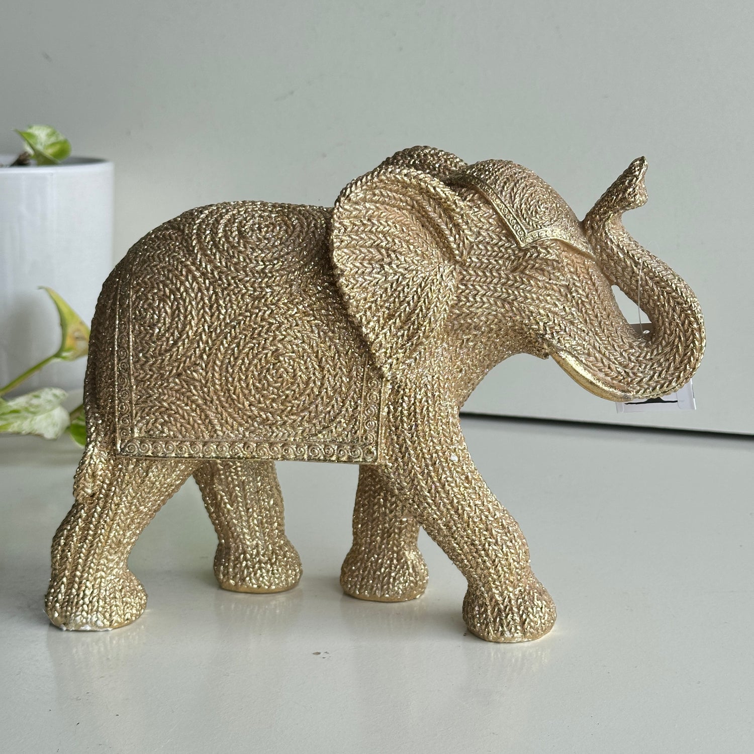 Gold Elephant 25cm