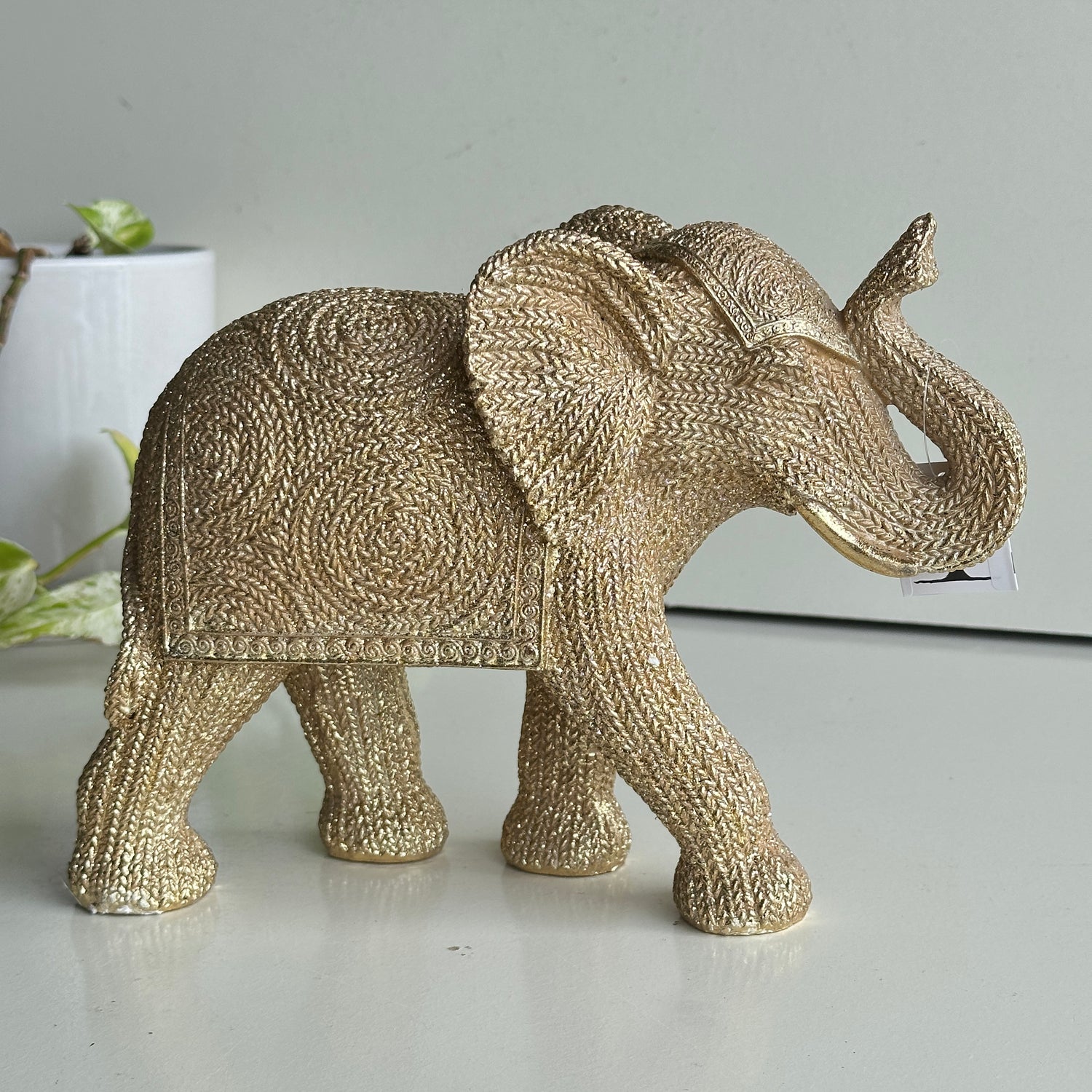Gold Elephant 25cm