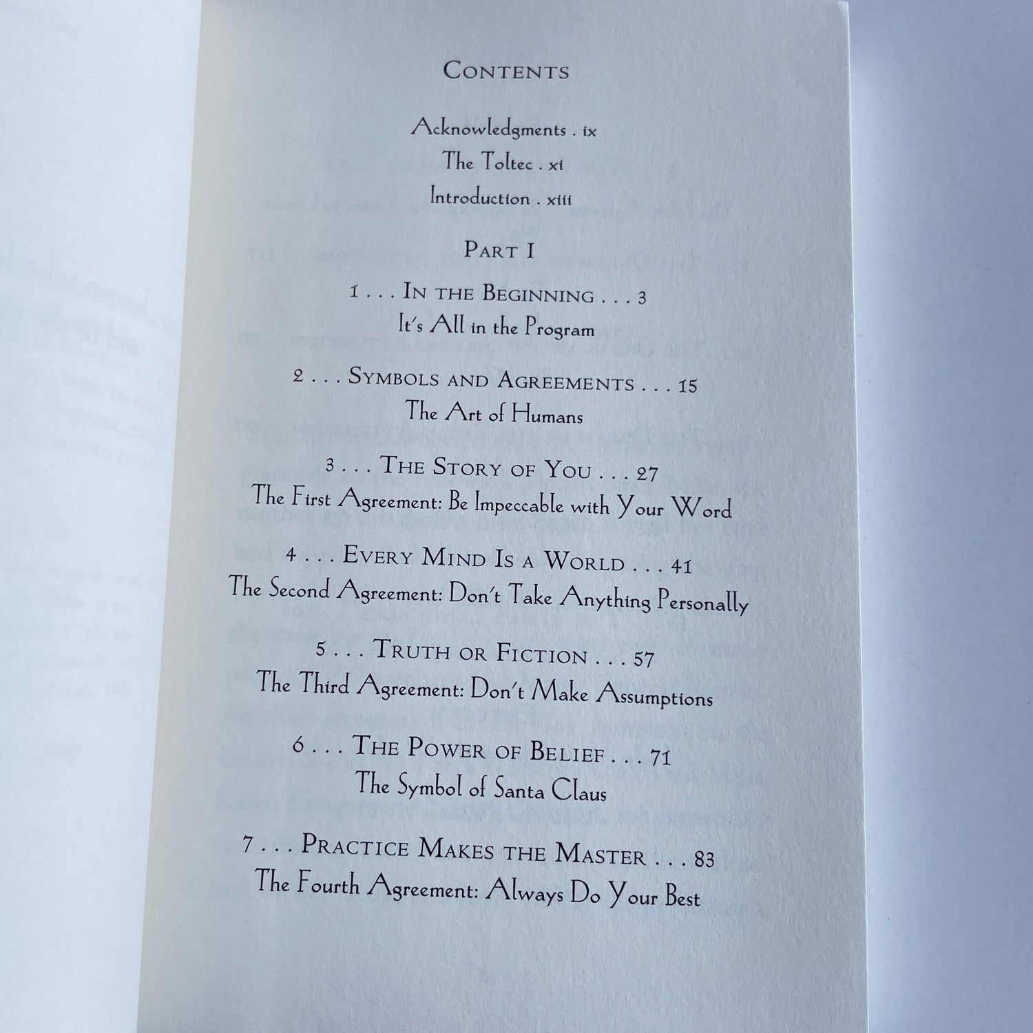 The Fifth Agreement Don Ruiz
