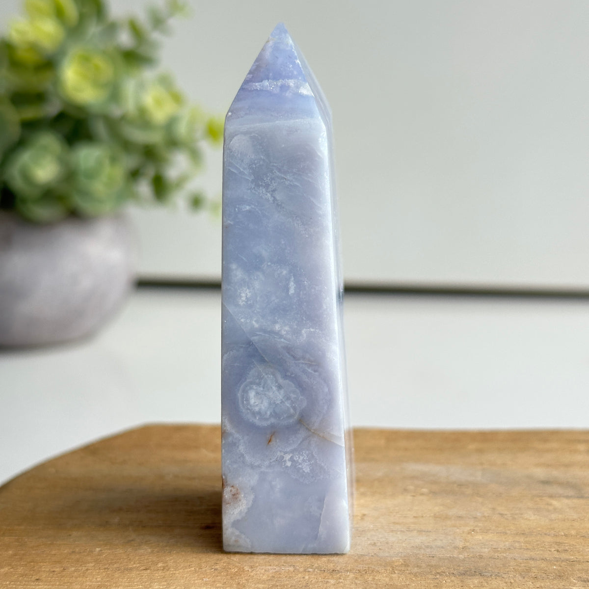Blue Lace Agate Obelisk 8.6cm