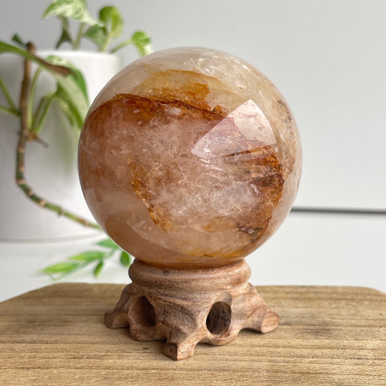 Golden Healer Quartz Sphere 7.1cm