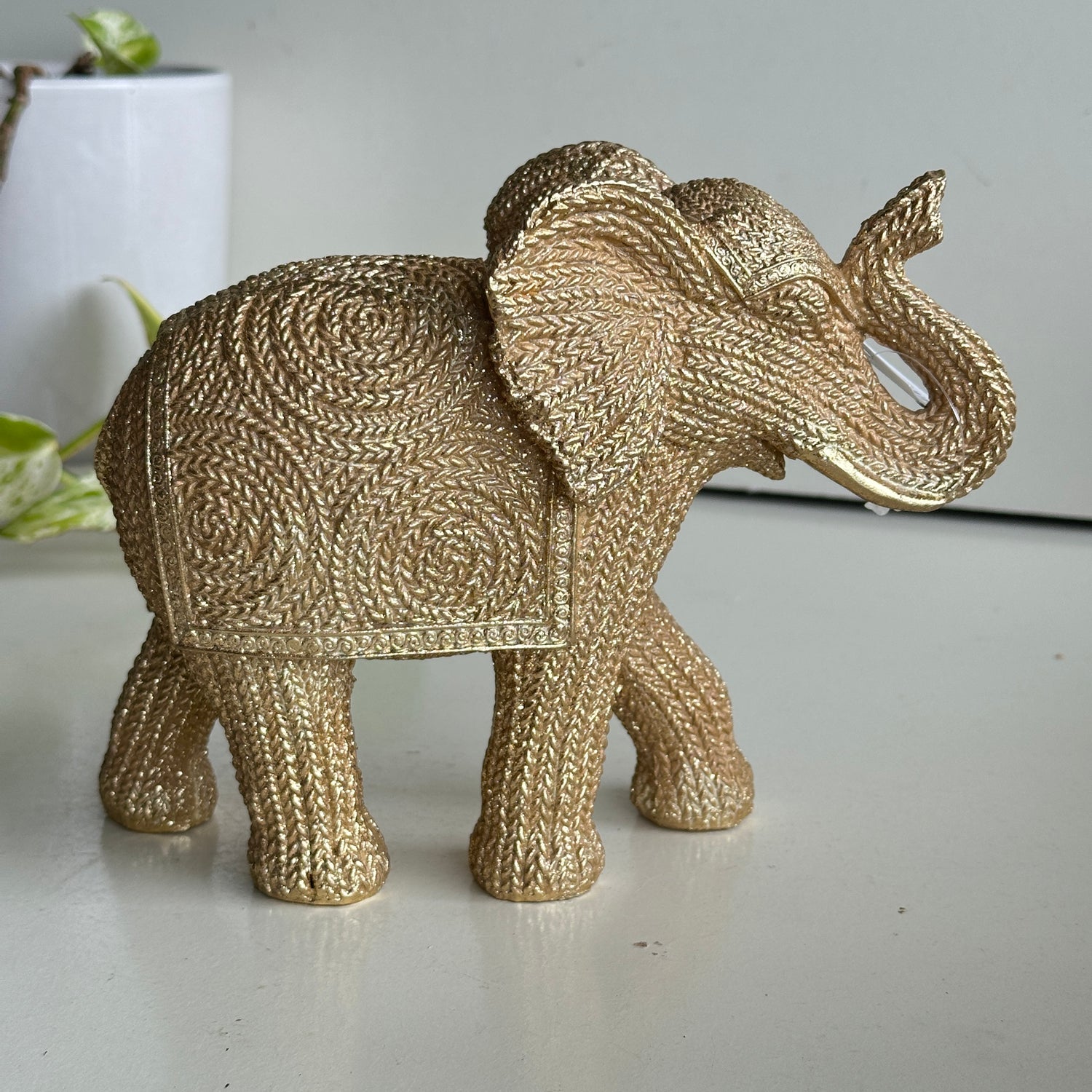 Gold Elephant 20cm