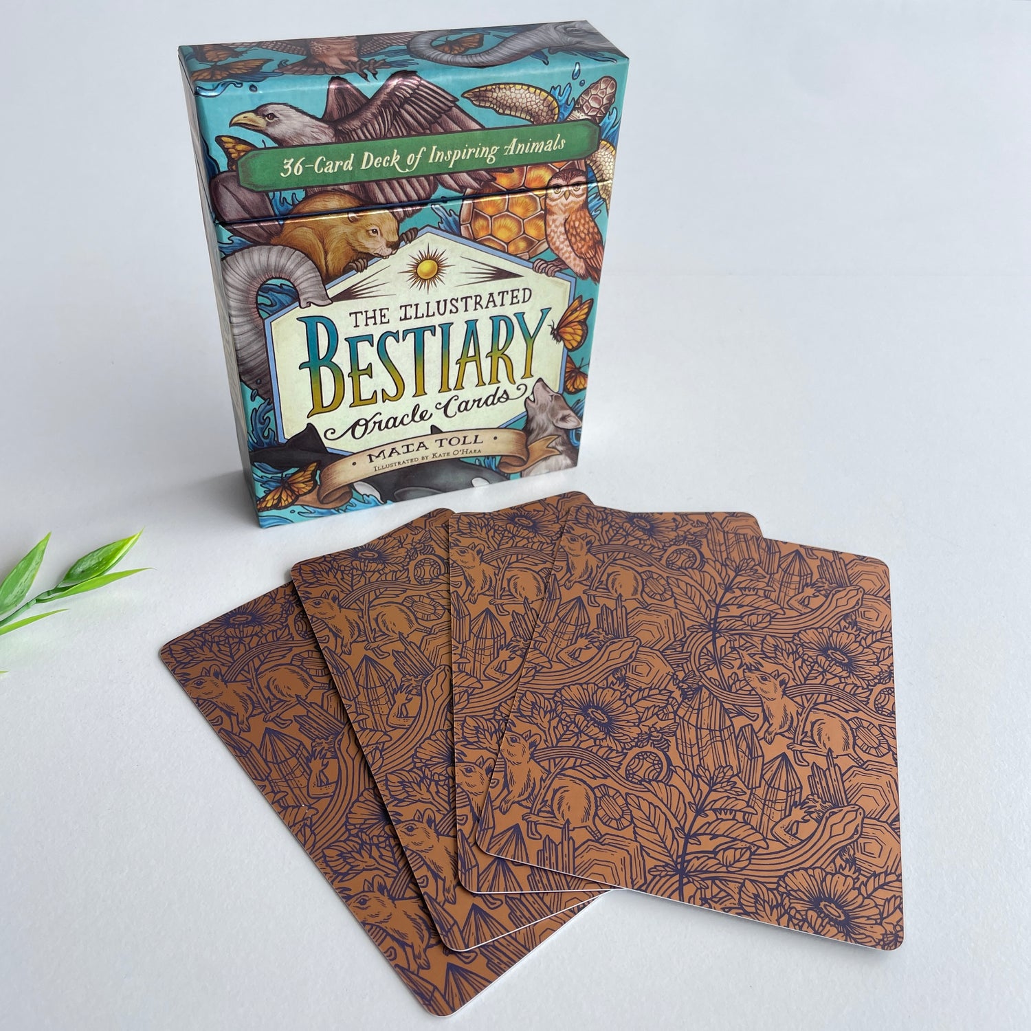 The Illustrated Bestiary Oracle Cards Mata Toll
