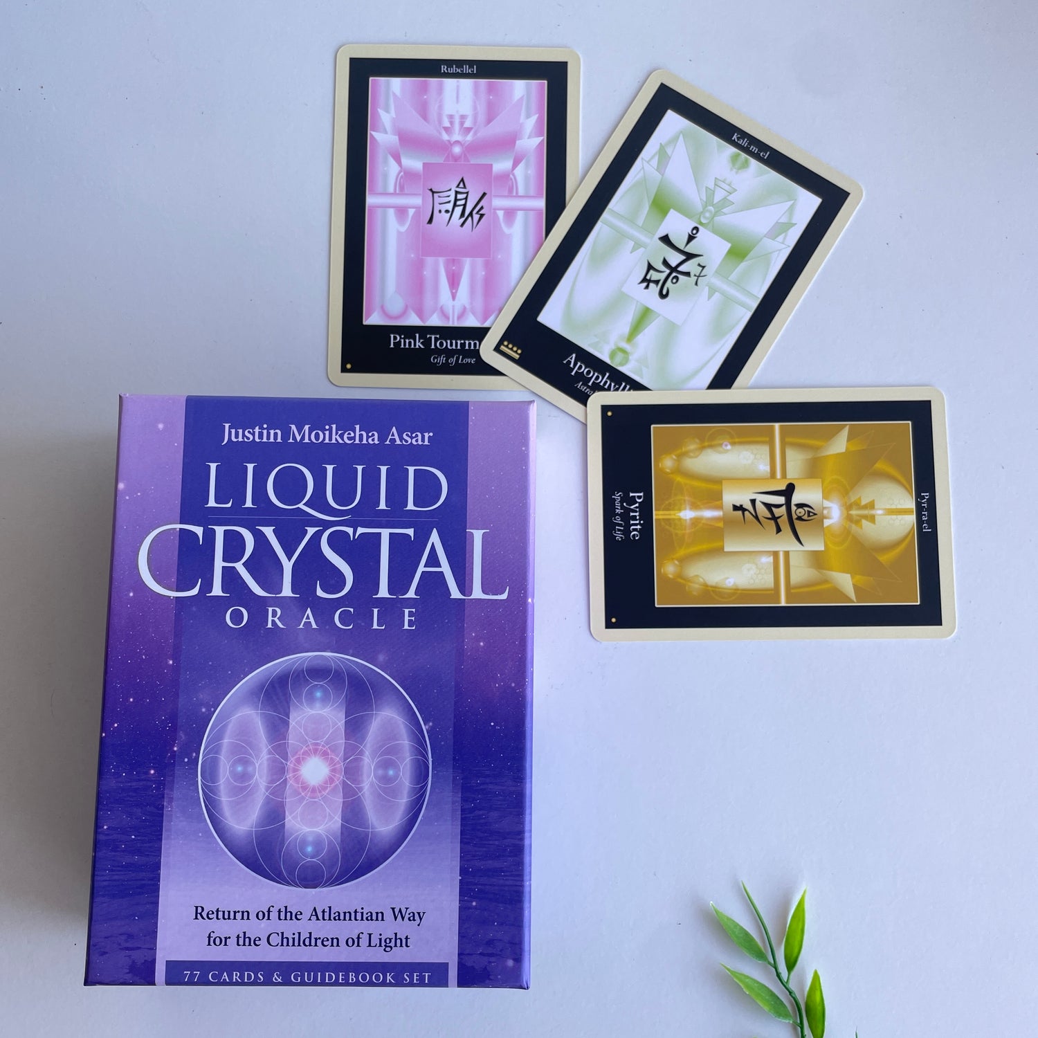 Liquid Crystal Oracle Cards Justin Asar