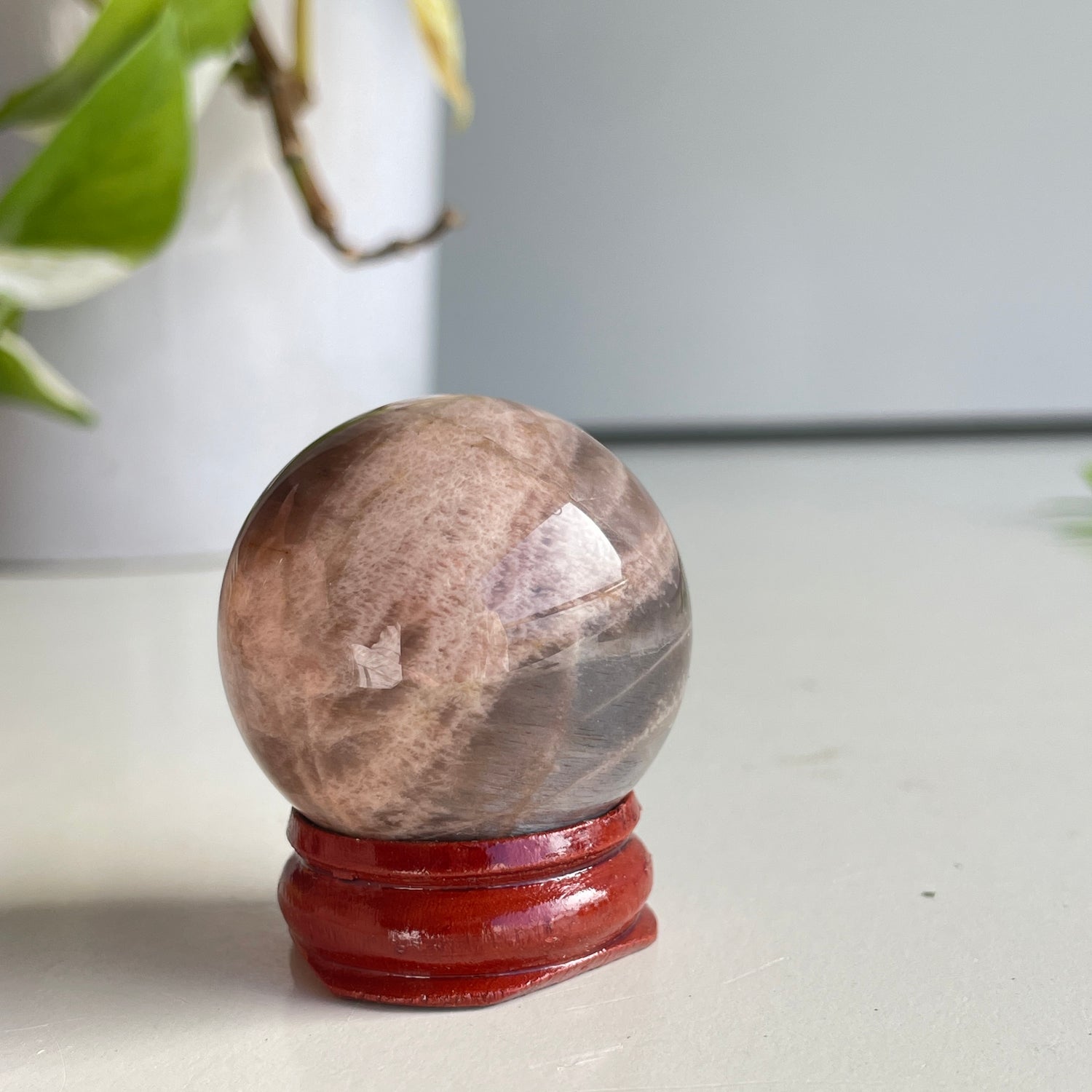 Black Moonstone Sphere 3.7cm