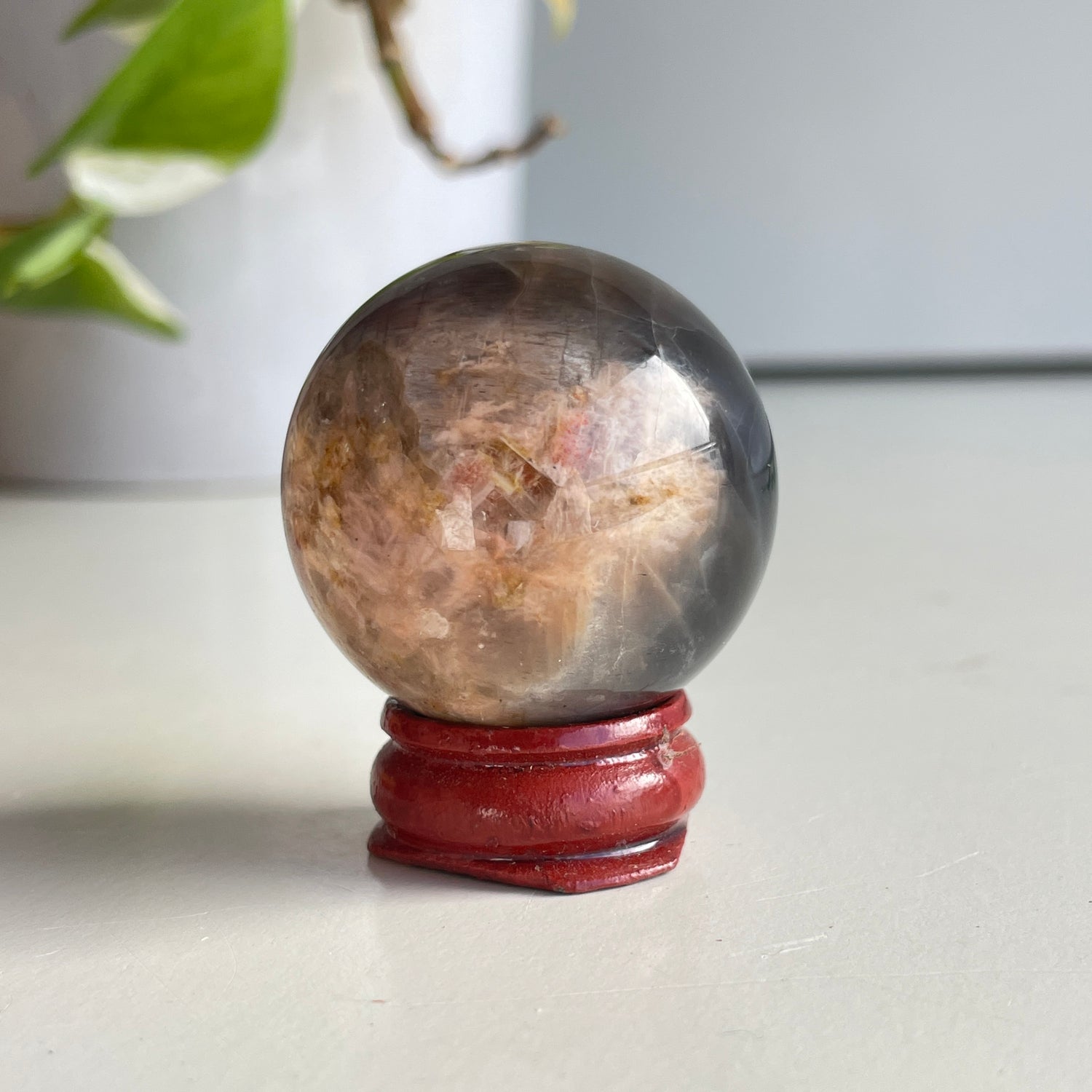 Black Moonstone Sphere 3.6cm