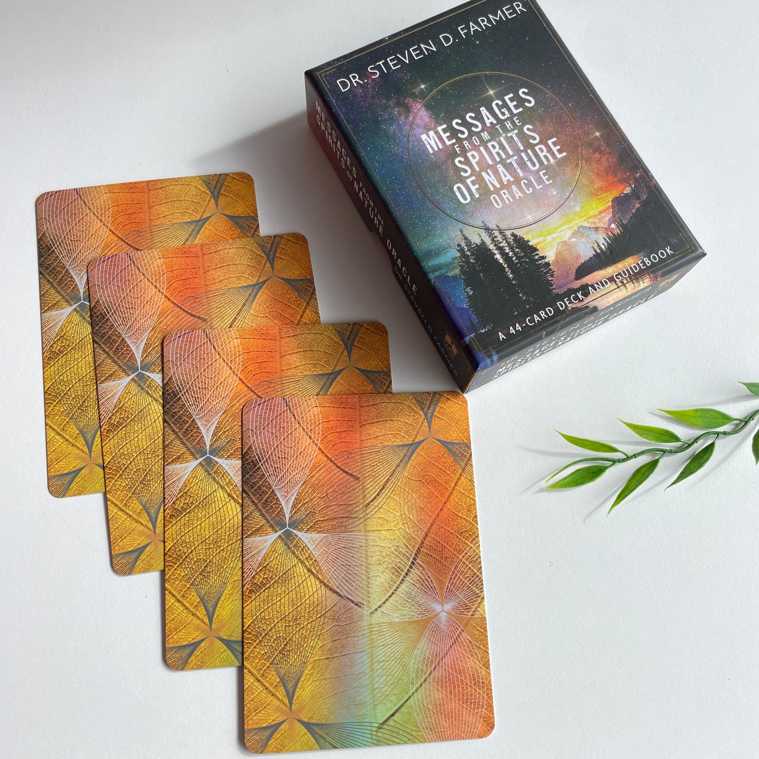 Messages From The Spirits Of Nature Oracle Cards Steven Farmer