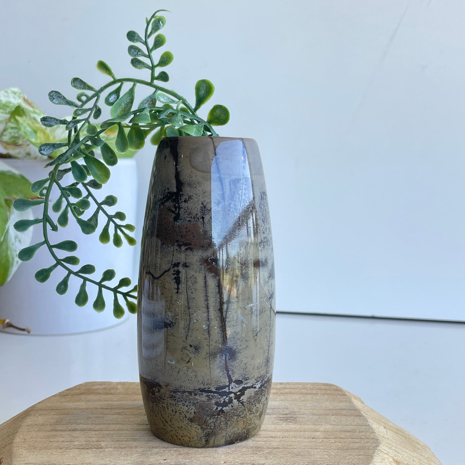 Picture Jasper Vase 18