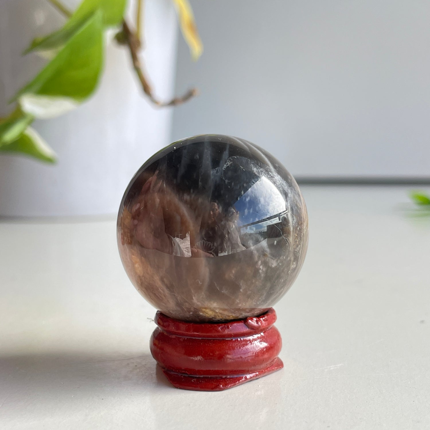 Black Moonstone Sphere 3.6cm