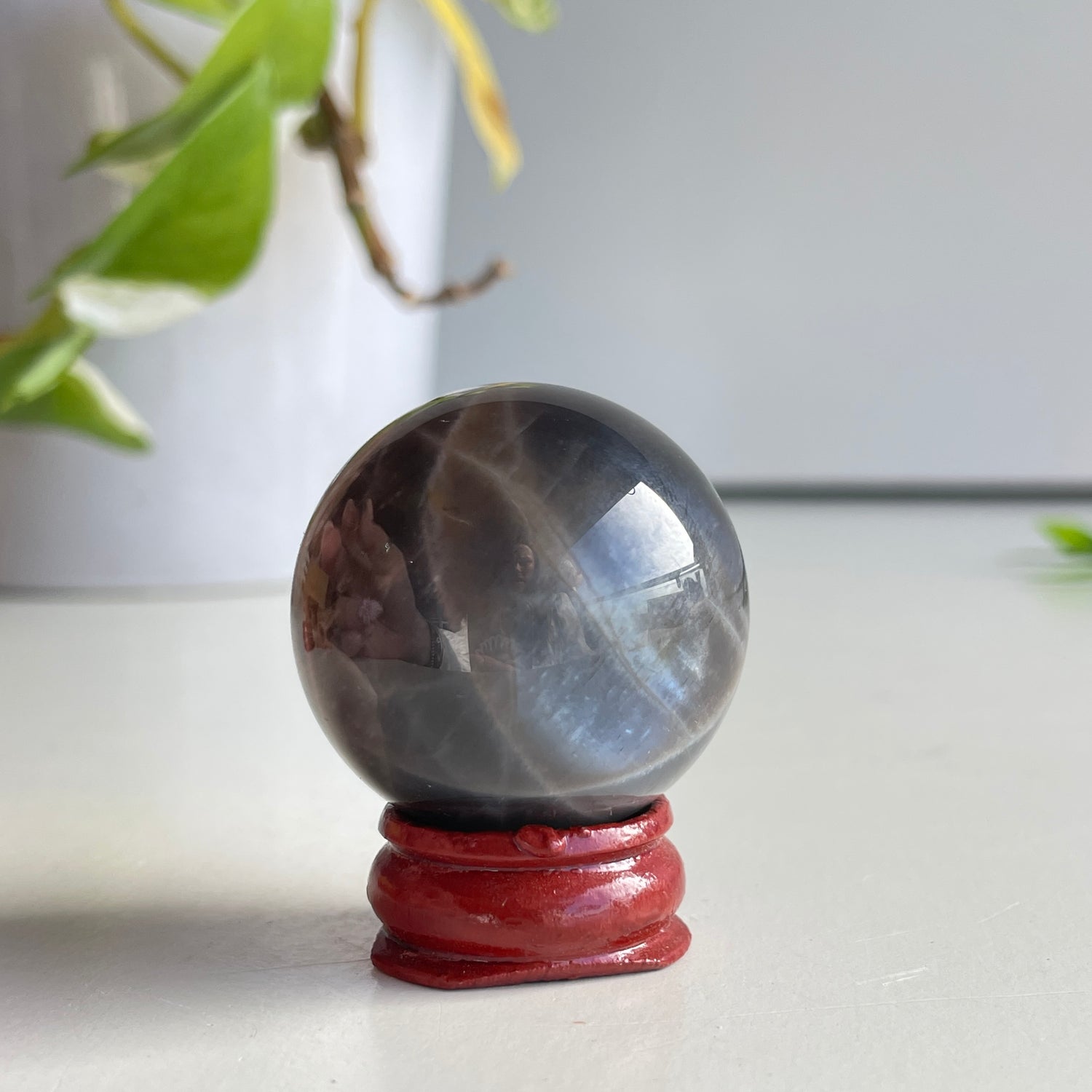 Black Moonstone Sphere 3.6cm