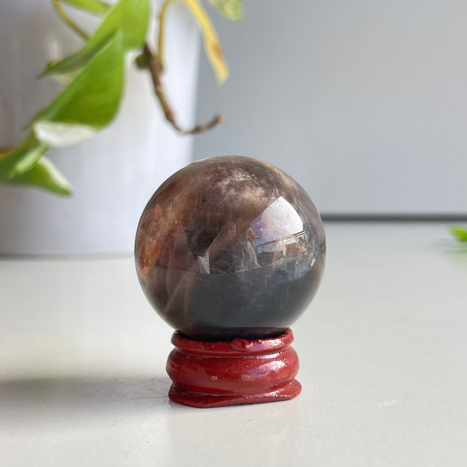 Black Moonstone Sphere 3.6cm