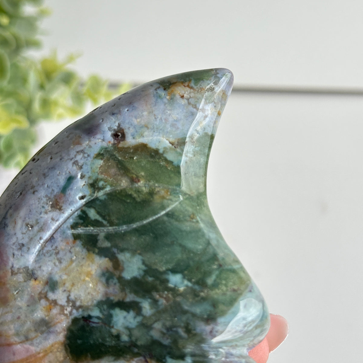 Ocean Jasper Moon 12.3cm