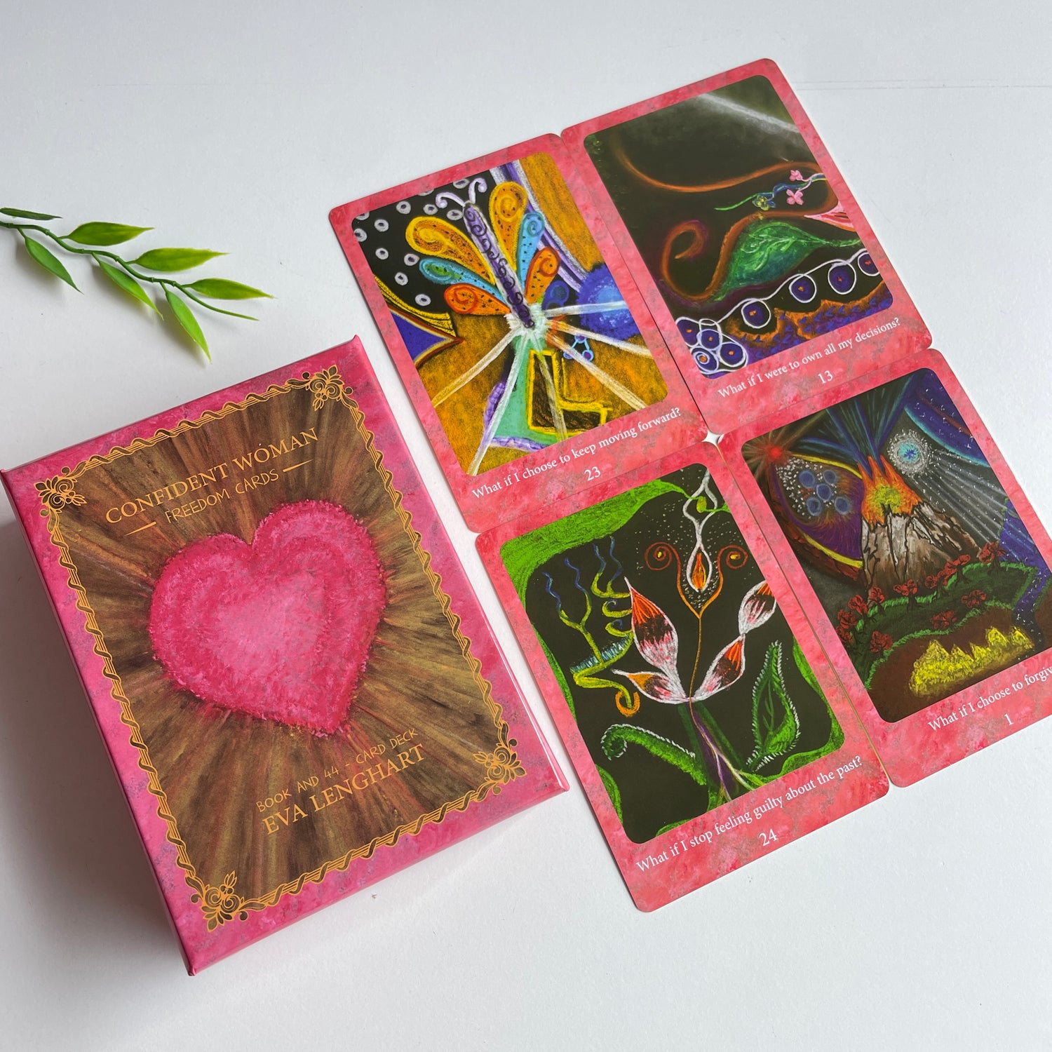 Confident Woman Healing Cards Eva Lenghart