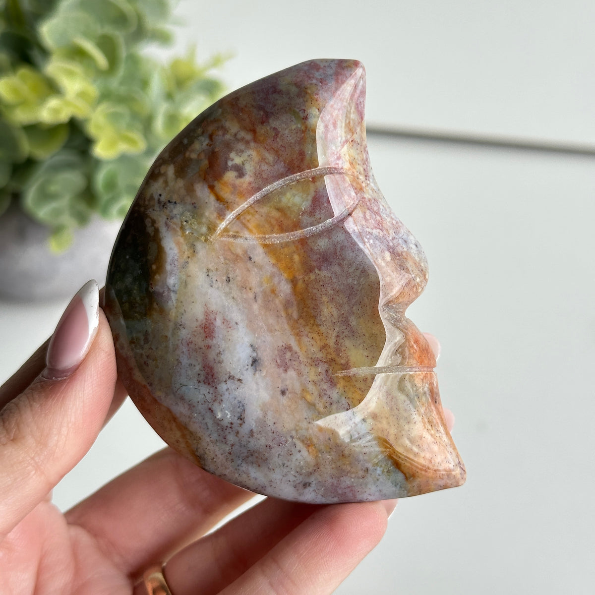 Ocean Jasper Moon 8cm