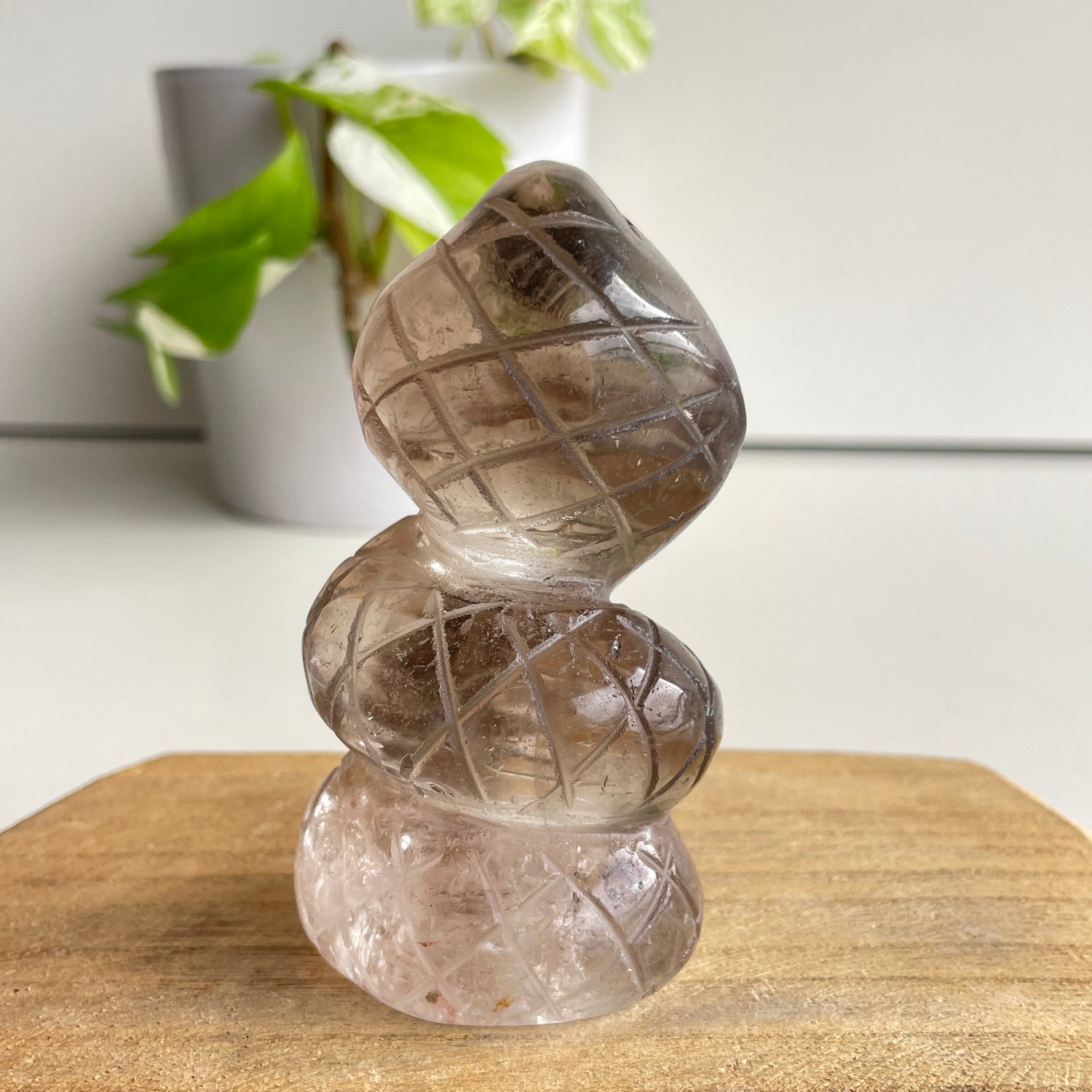 Smoky Quartz Cobra 9.3cm