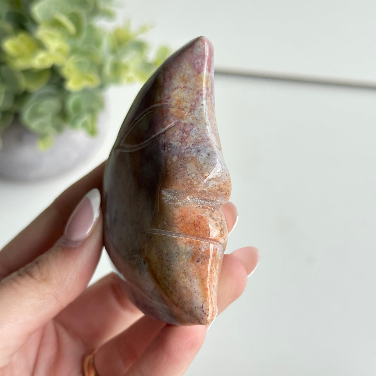 Ocean Jasper Moon 8cm