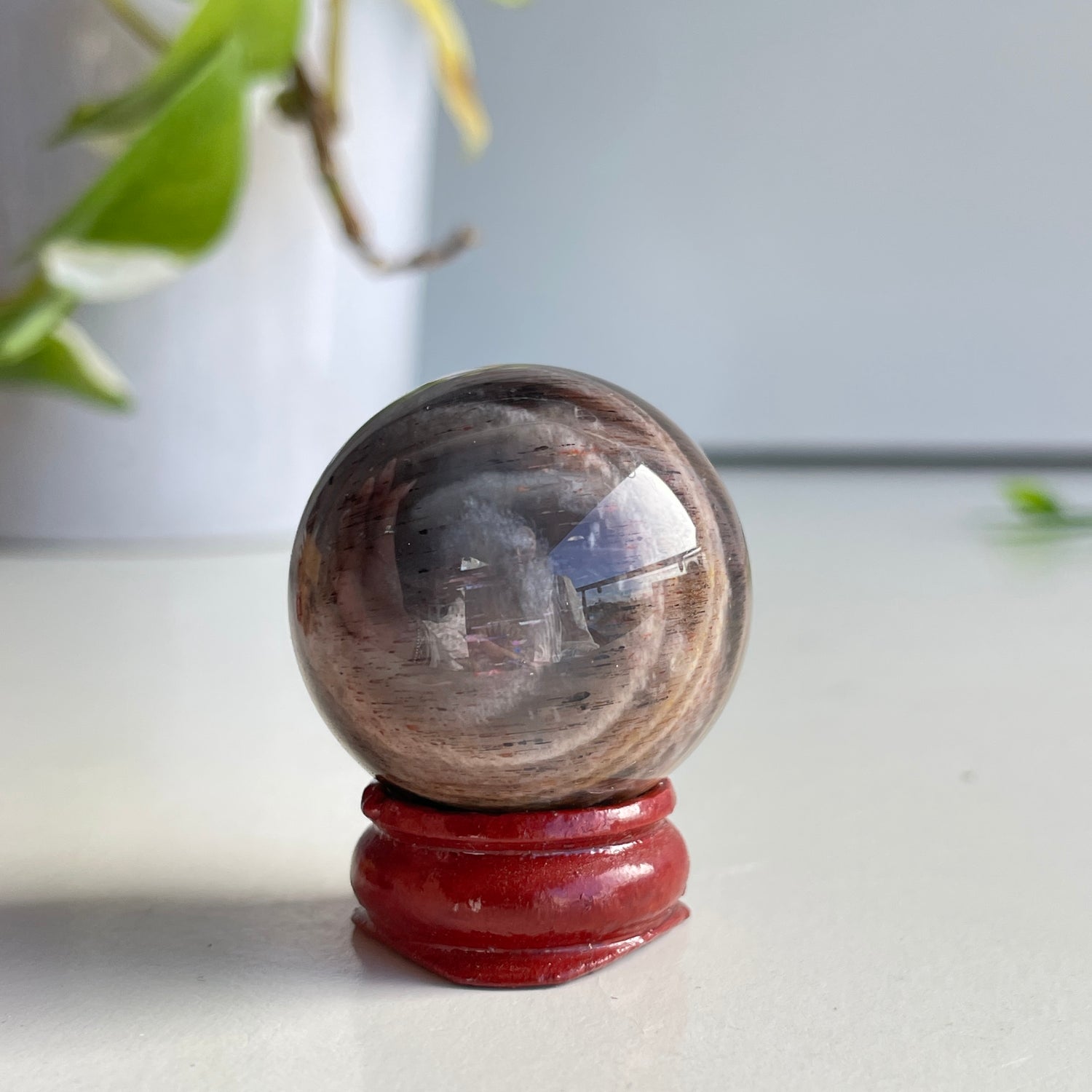 Black Moonstone Sphere 3.4cm