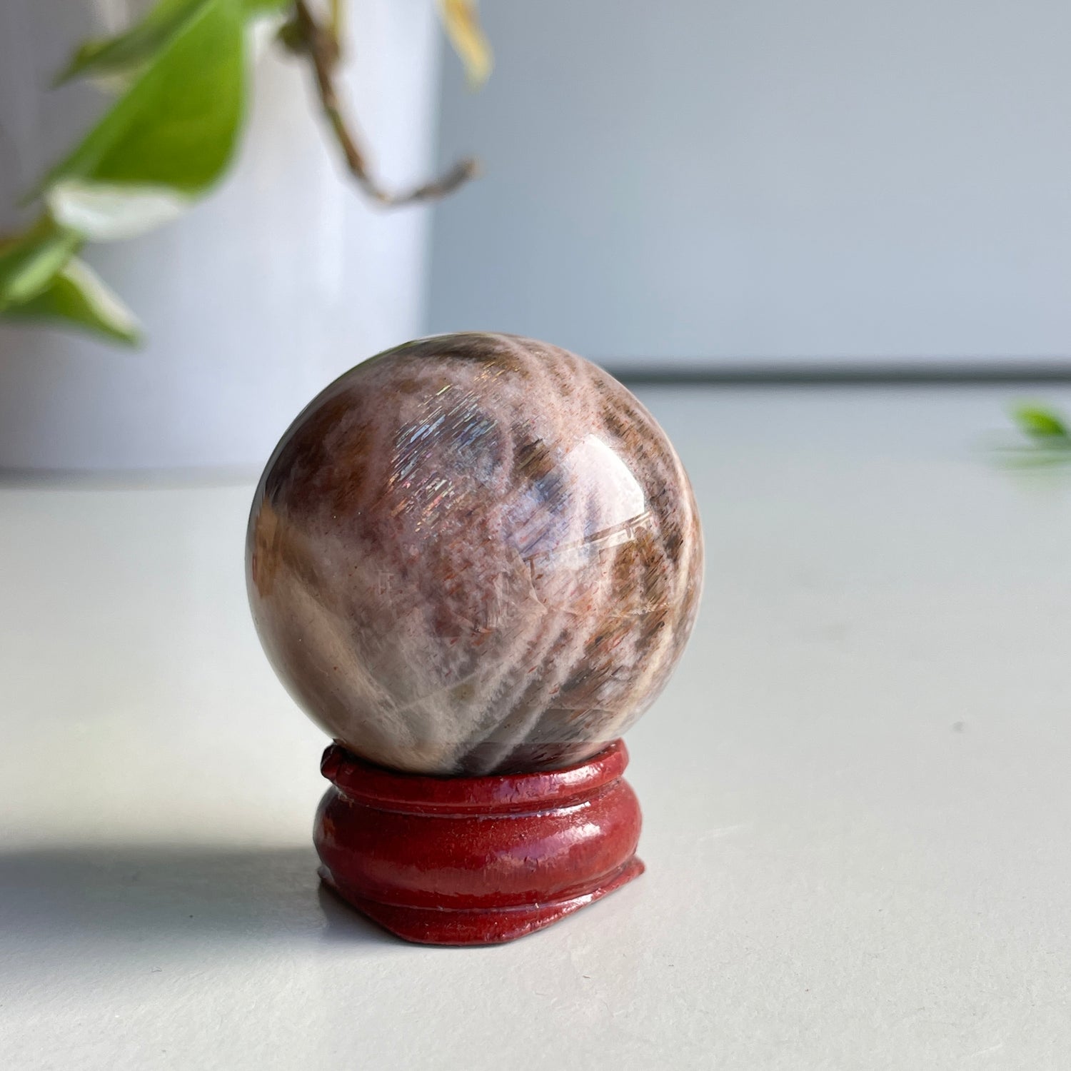Black Moonstone Sphere 3.4cm