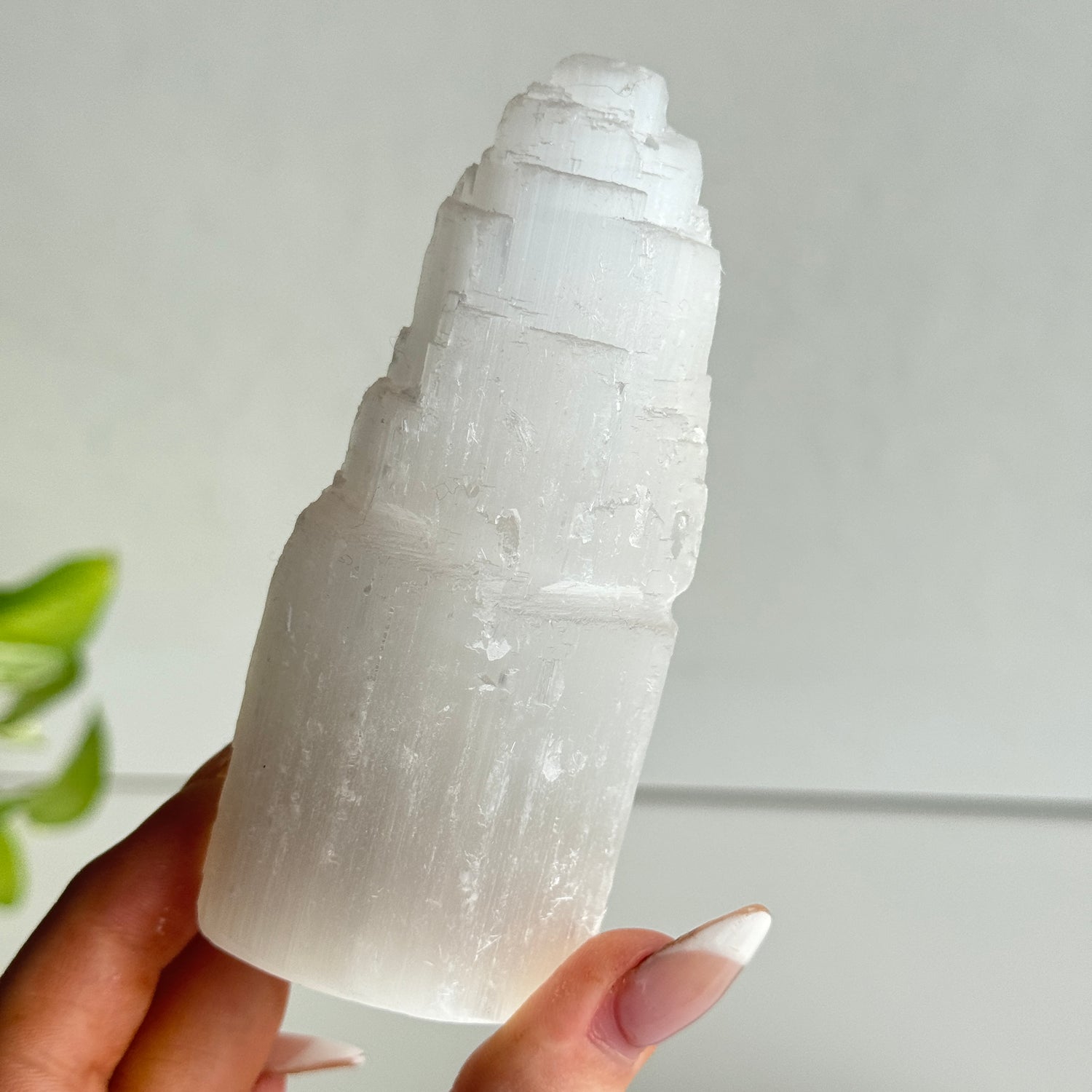 Selenite Tower Sml 8-10cm