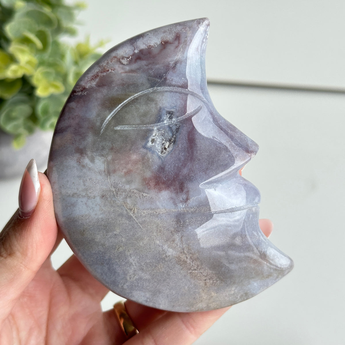 Ocean Jasper Moon 9.7cm