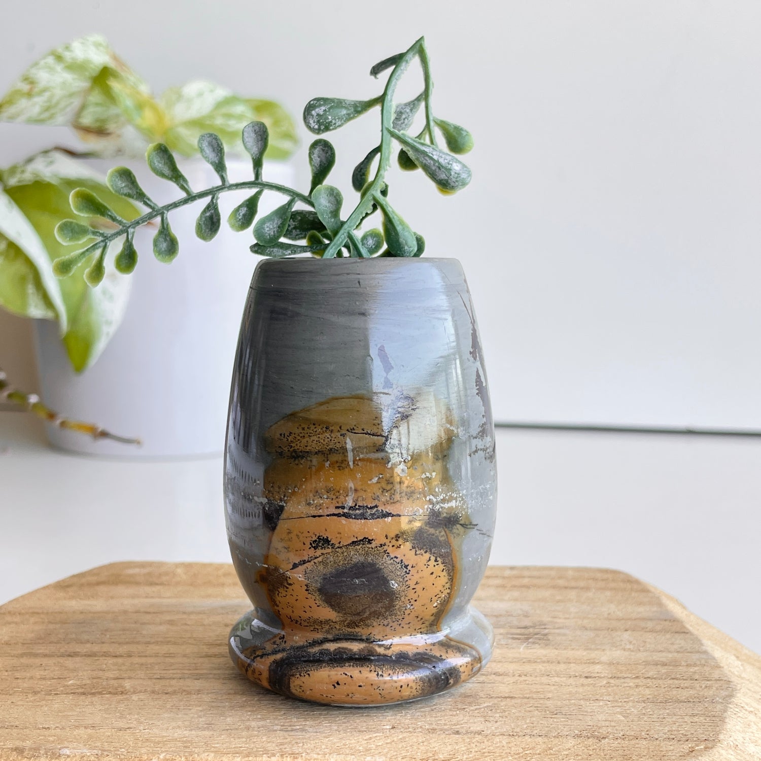 Picture Jasper Small Vase 5