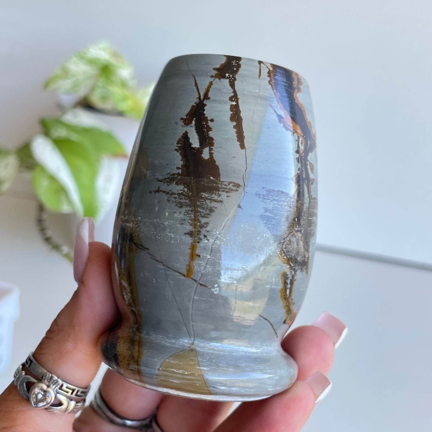 Picture Jasper Small Vase 5