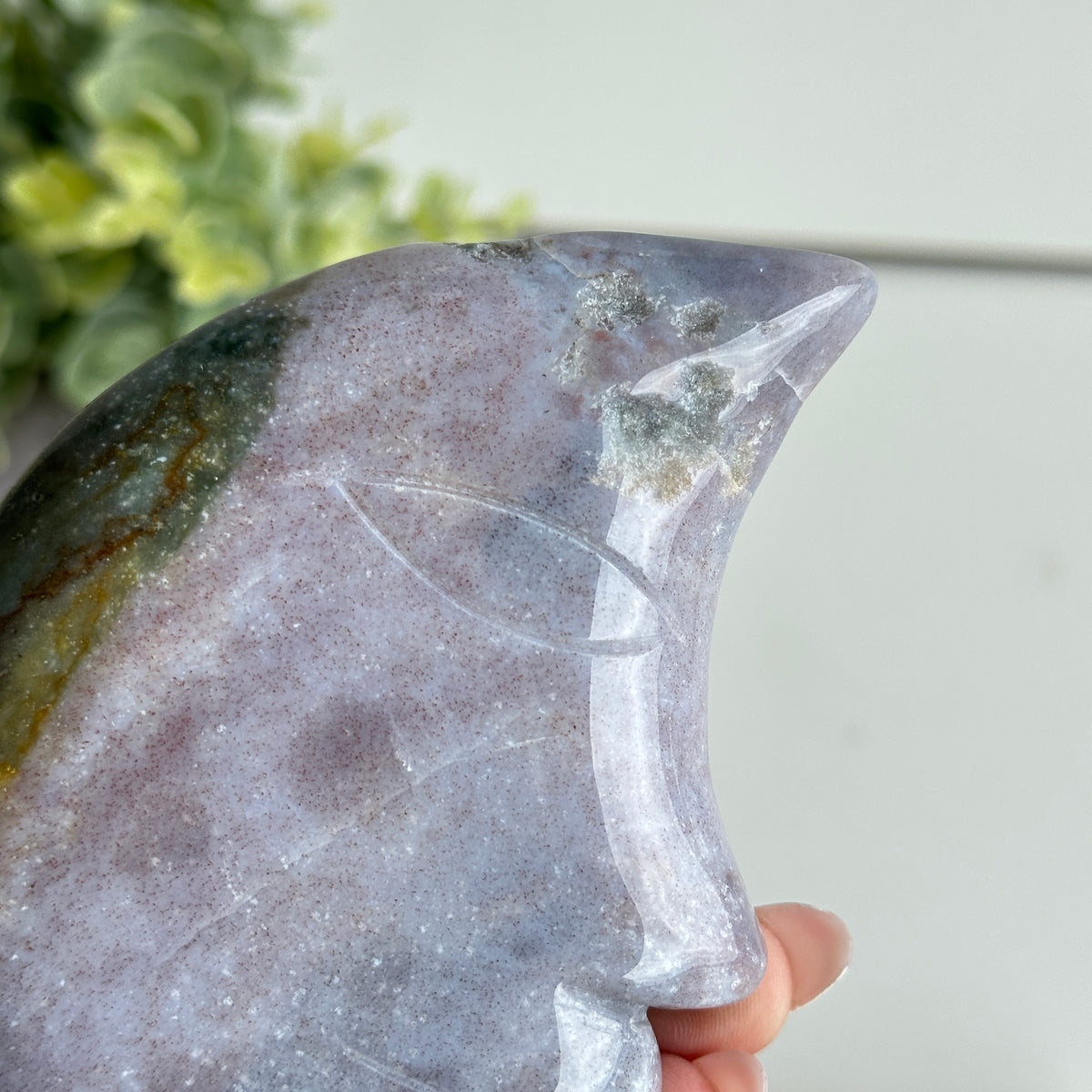 Ocean Jasper Moon 12cm