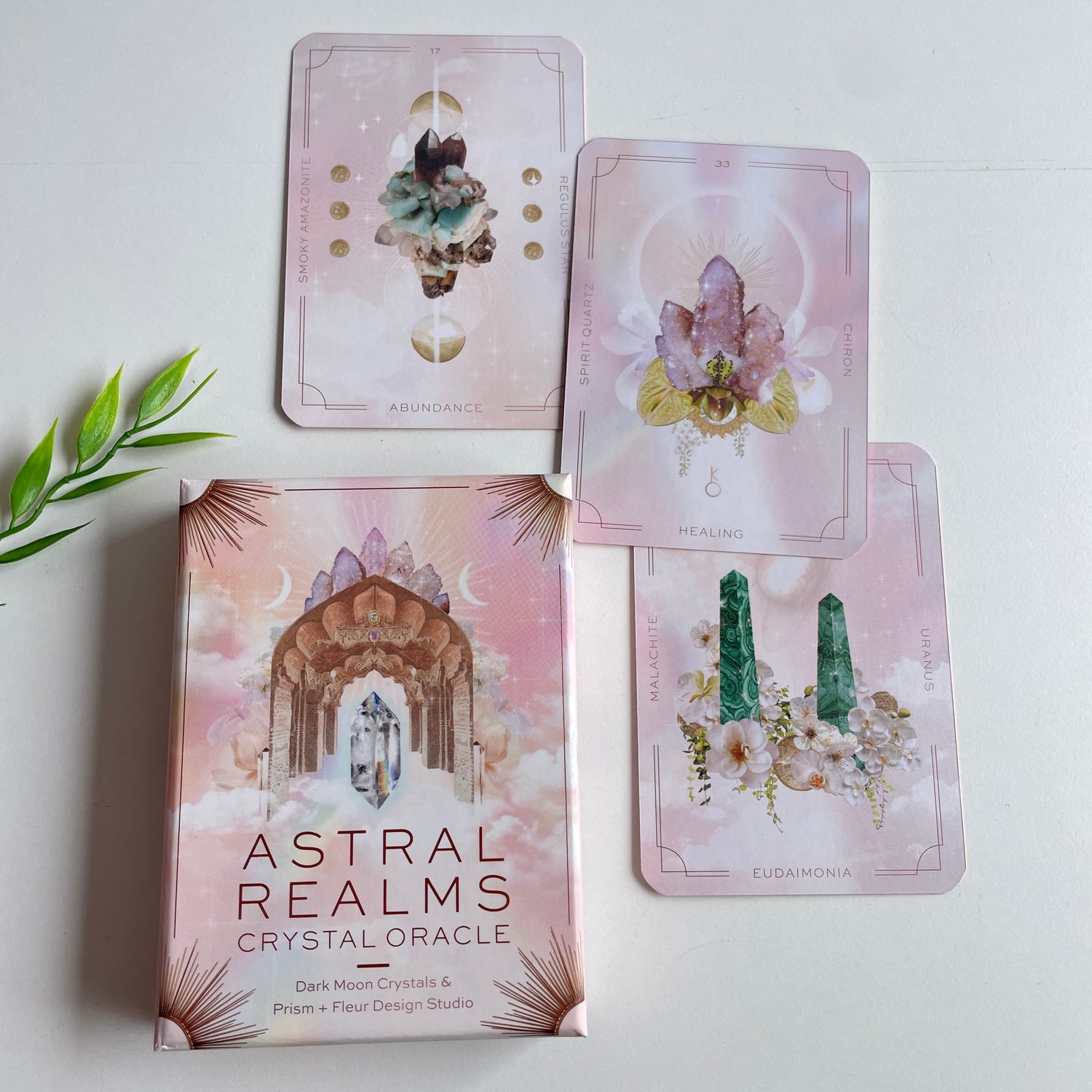 Astral Realms Crystal Oracle Cards Leah Shoman & Paige