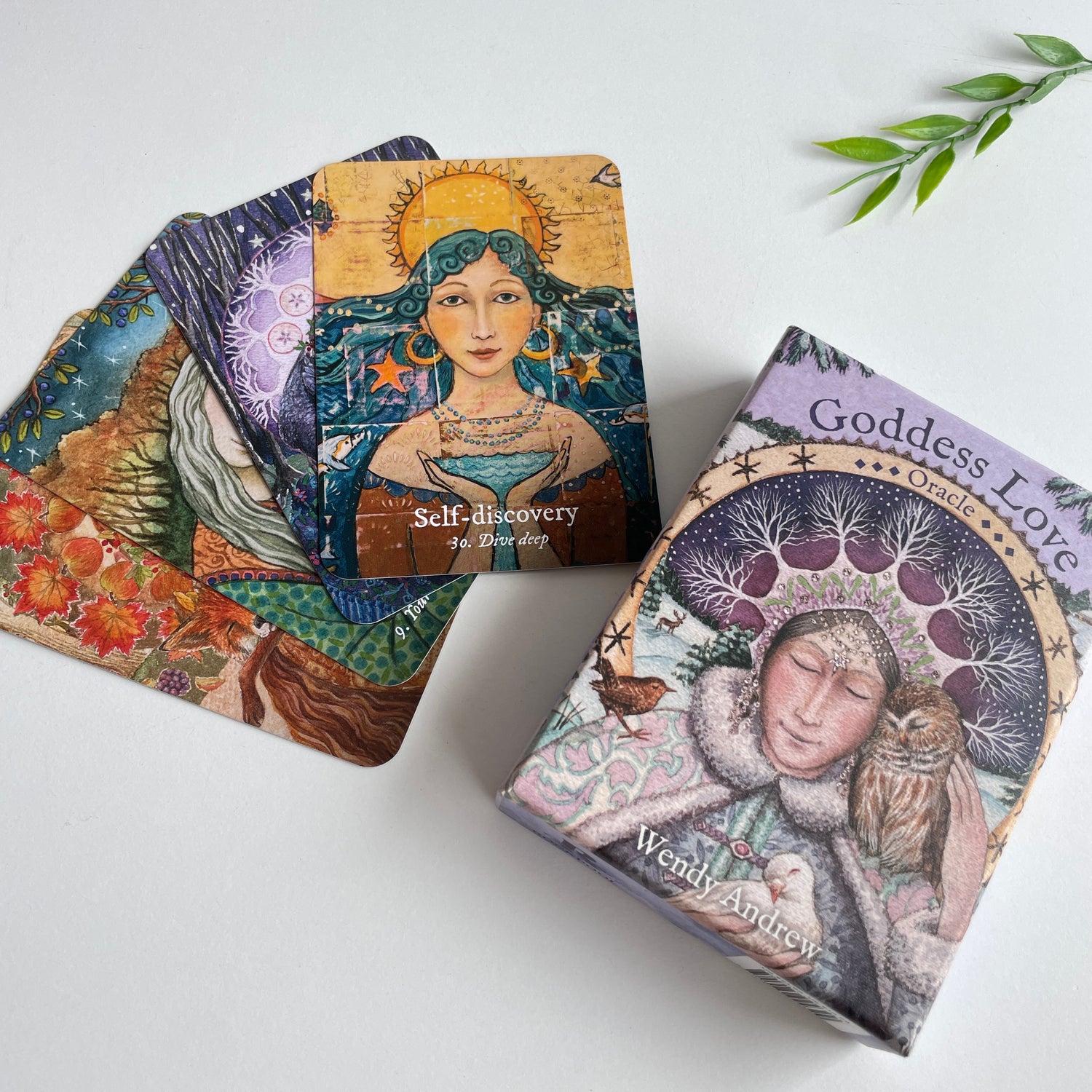 Goddess Love Oracle Cards Wendy Andrew
